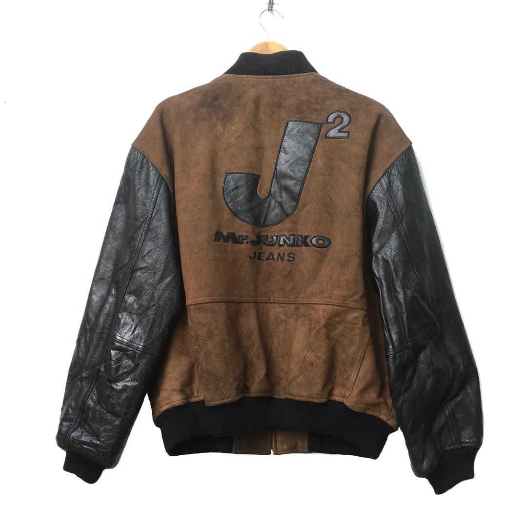 Mr Junko Jeans Junko Shimada Bomber Leather Jacket