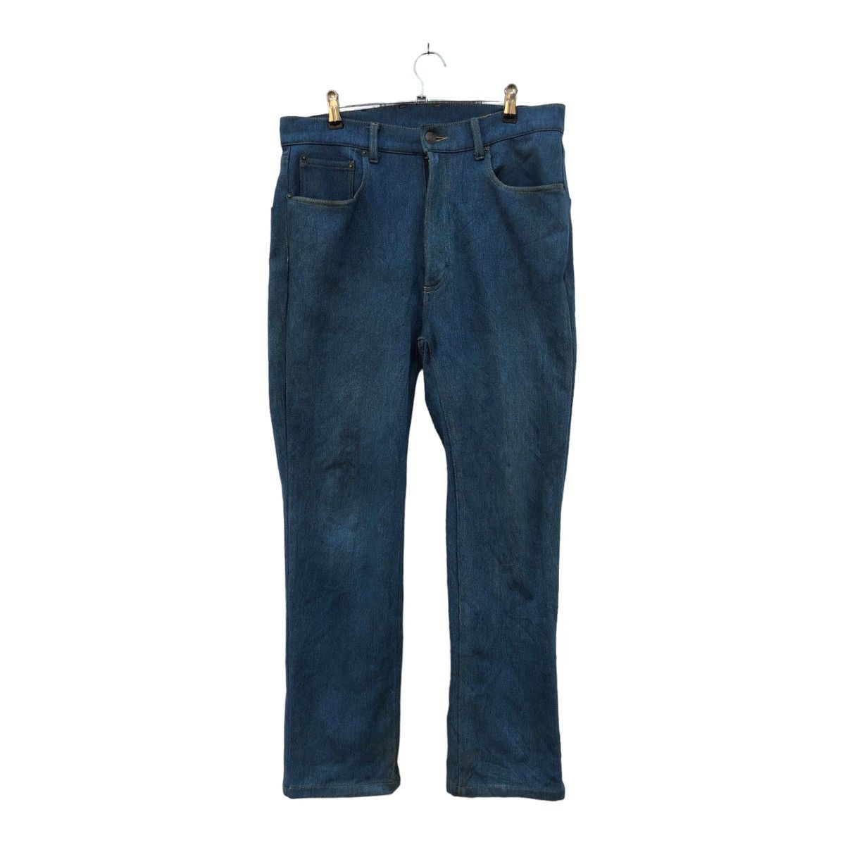 image of Selected Homme Comme Le Vent Homme Jeans Elastic in Blue, Men's (Size 32)