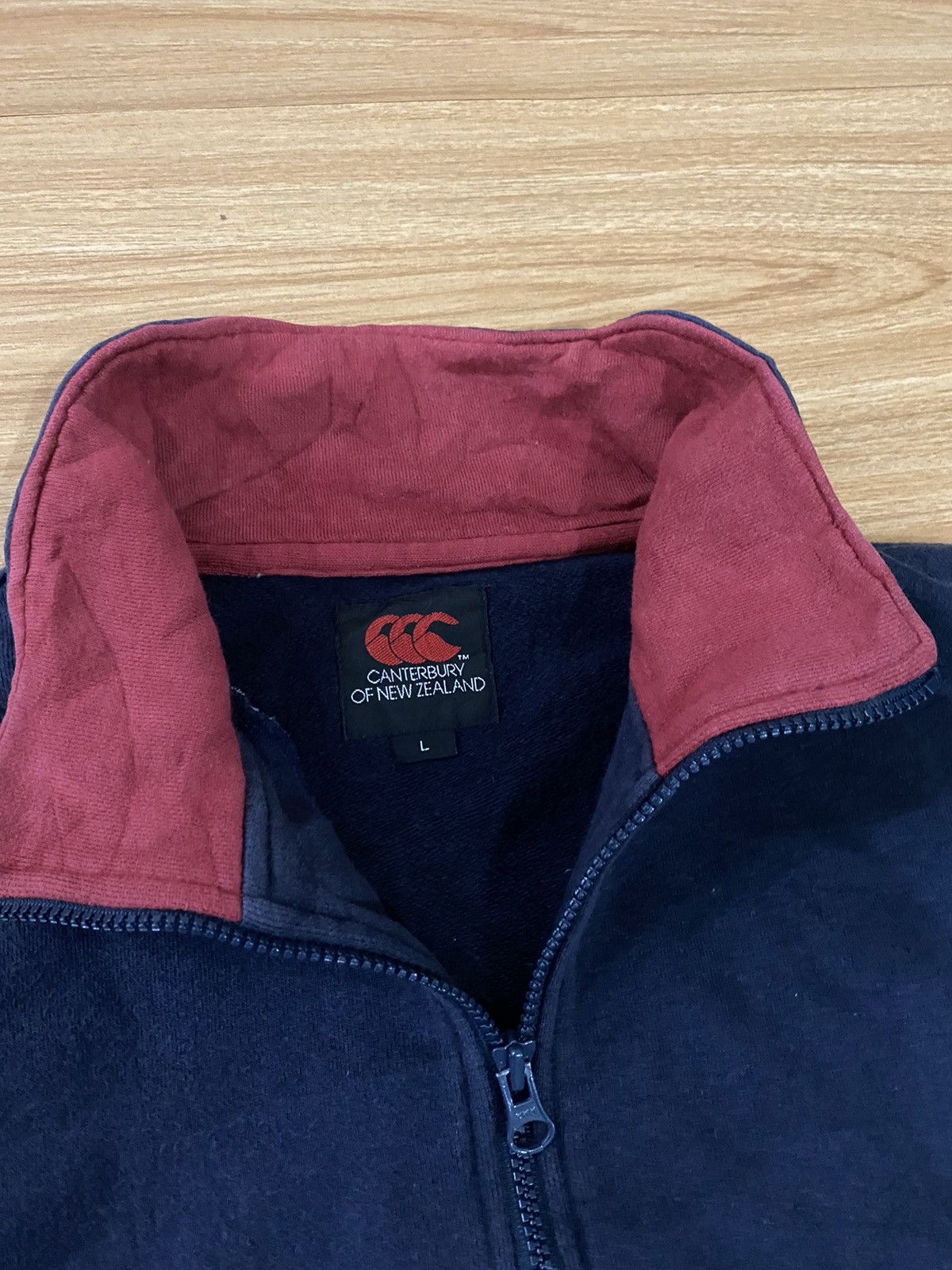 Canterbury of New Zealand CANTERBURY OF NEW ZEALAND EMBROIDED LOGO SWEATER Size US L / EU 52-54 / 3 - 5 Thumbnail