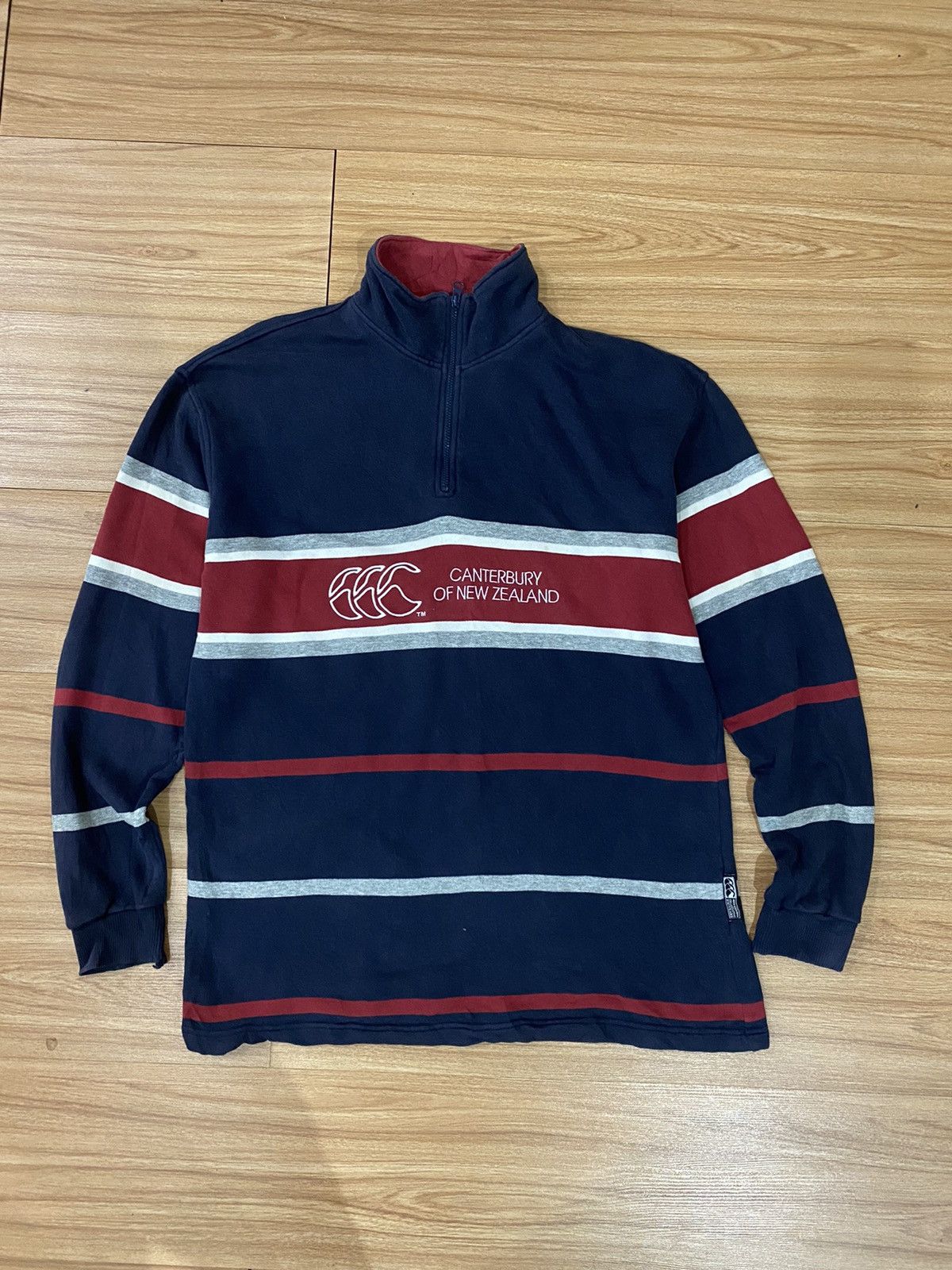 Canterbury of New Zealand CANTERBURY OF NEW ZEALAND EMBROIDED LOGO SWEATER Size US L / EU 52-54 / 3 - 2 Thumbnail