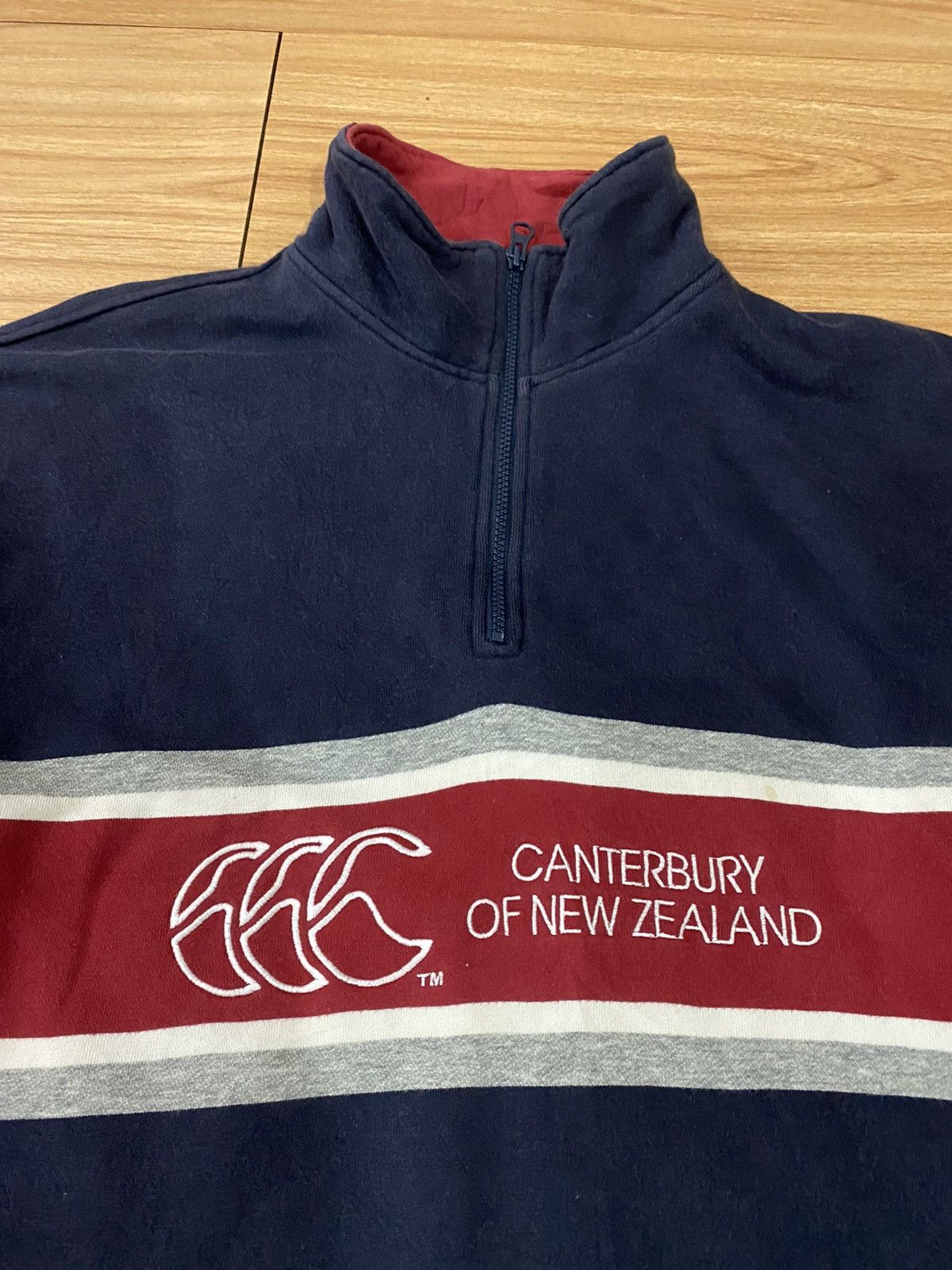 Canterbury of New Zealand CANTERBURY OF NEW ZEALAND EMBROIDED LOGO SWEATER Size US L / EU 52-54 / 3 - 4 Thumbnail