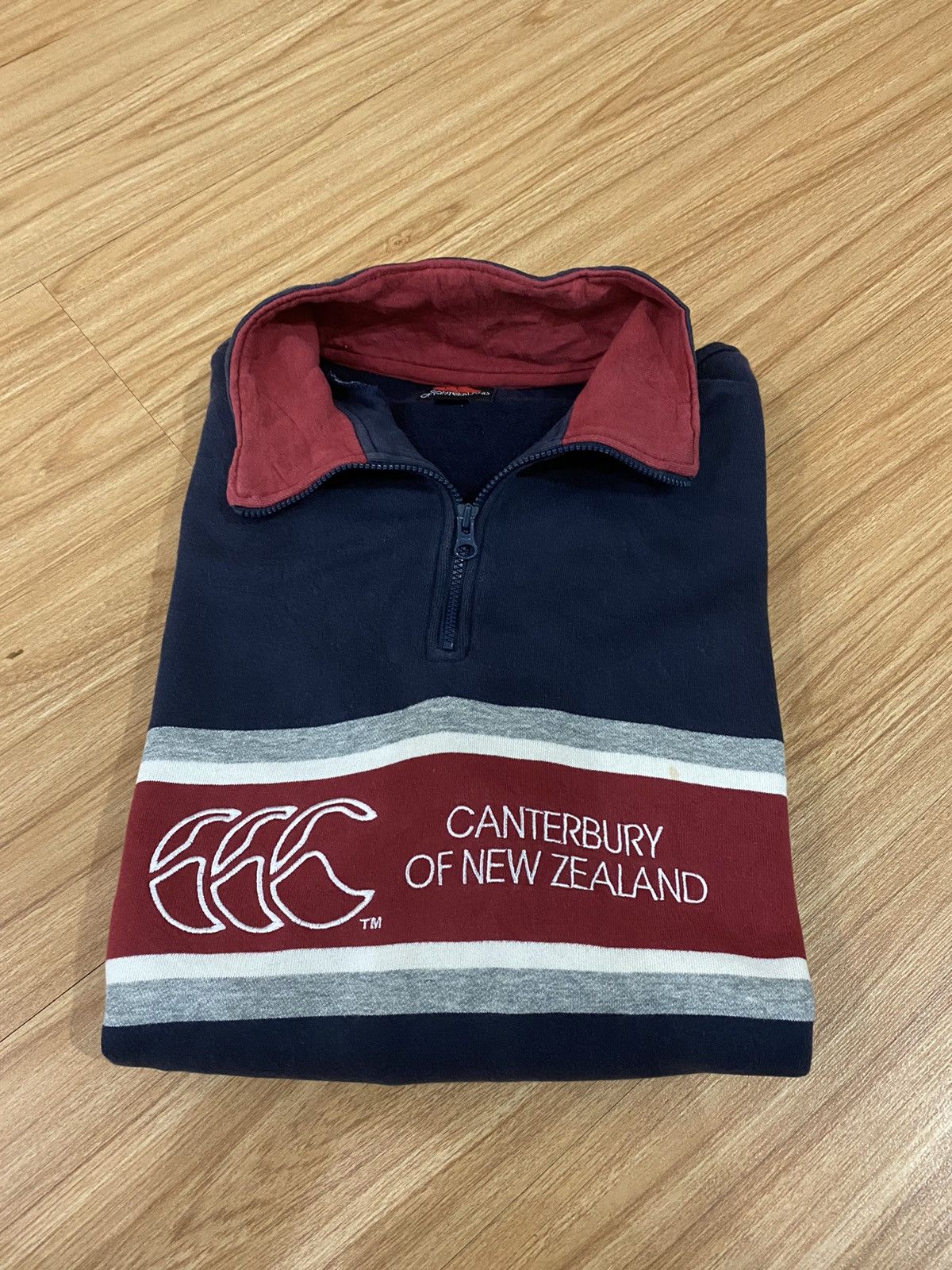 Canterbury of New Zealand CANTERBURY OF NEW ZEALAND EMBROIDED LOGO SWEATER Size US L / EU 52-54 / 3 - 1 Thumbnail