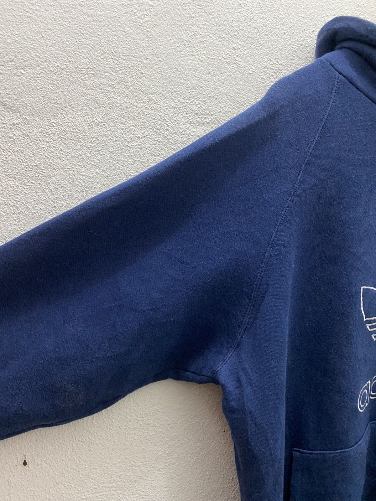 Adidas × Vintage 🔥GK103 VINTAGE ADIDAS MADE IN USA HOODIES BIG LOGO Size US M / EU 48-50 / 2 - 6 Thumbnail