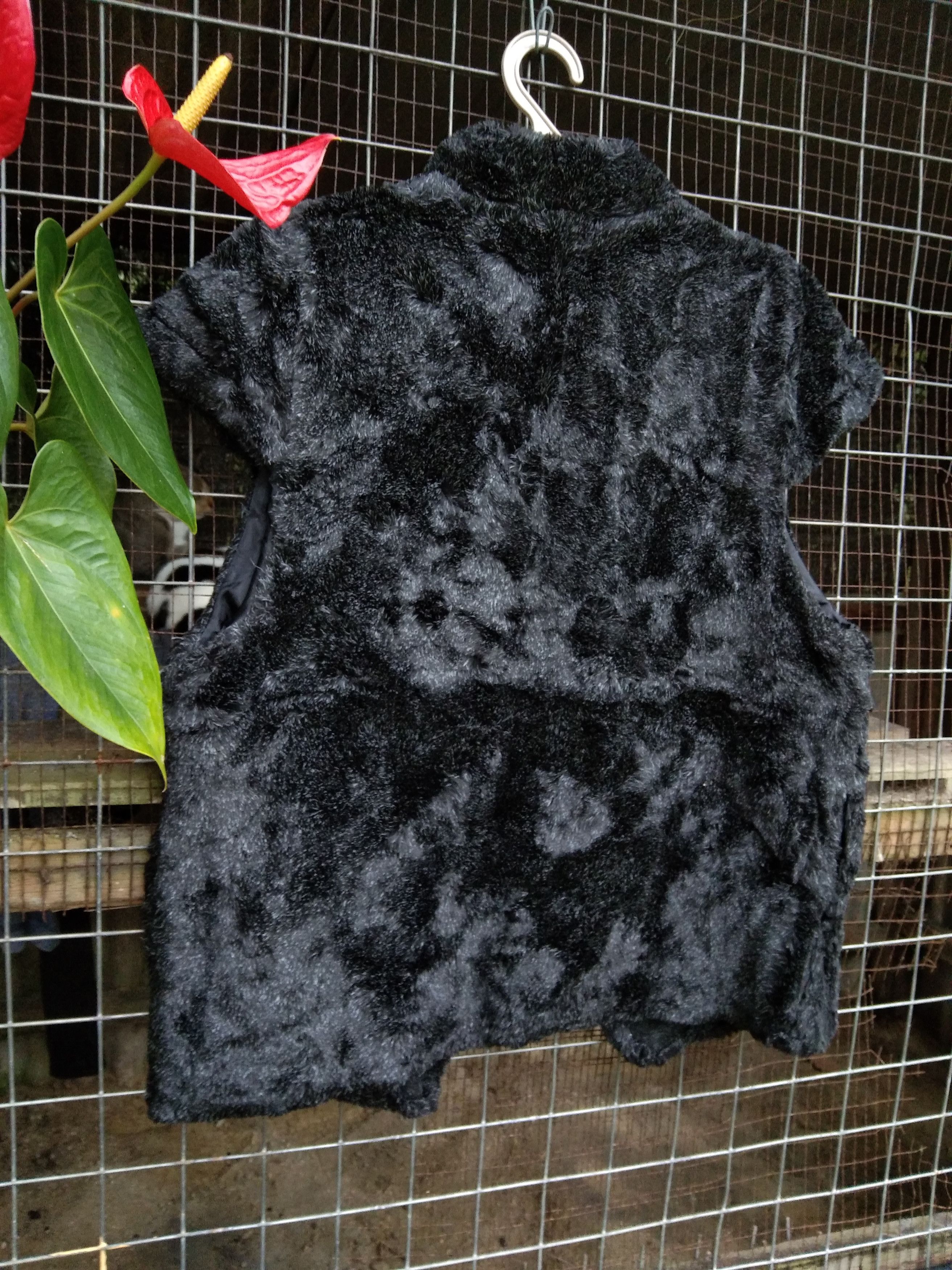 Redmoon VINTAGE REDMOON FAUX FUR VEST JACKET Size M / US 6-8 / IT 42-44 - 5 Thumbnail
