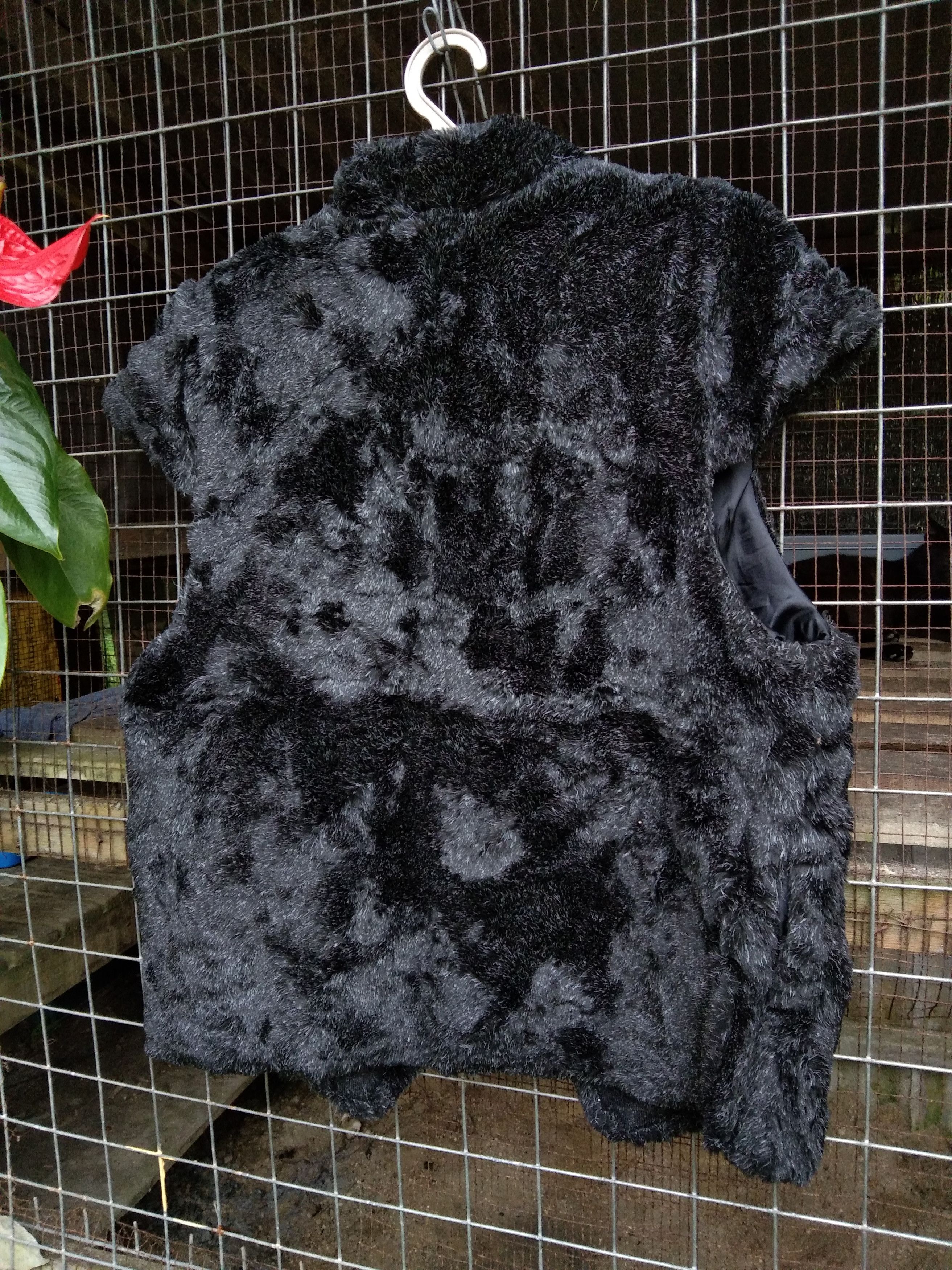 Redmoon VINTAGE REDMOON FAUX FUR VEST JACKET Size M / US 6-8 / IT 42-44 - 4 Thumbnail