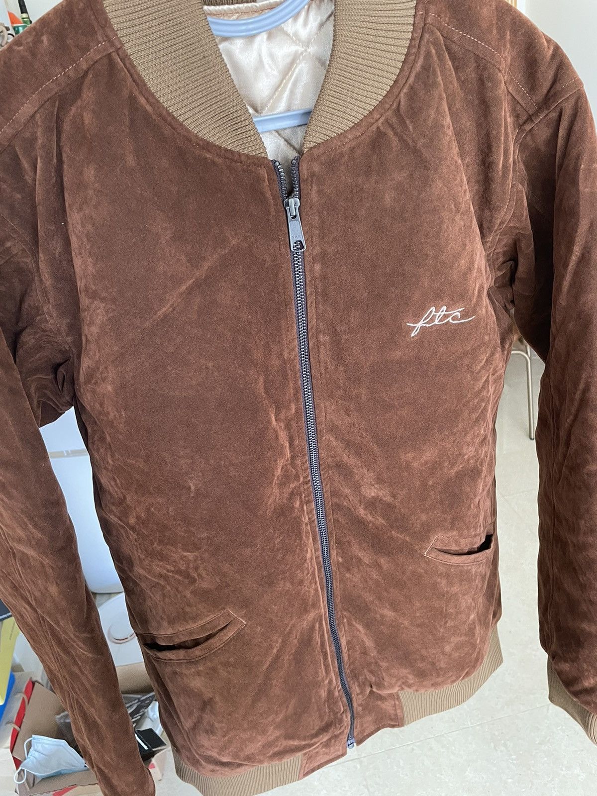 FUCT UNWORN* Fuct suede varsity jacket L Size US L / EU 52-54 / 3 - 6 Thumbnail