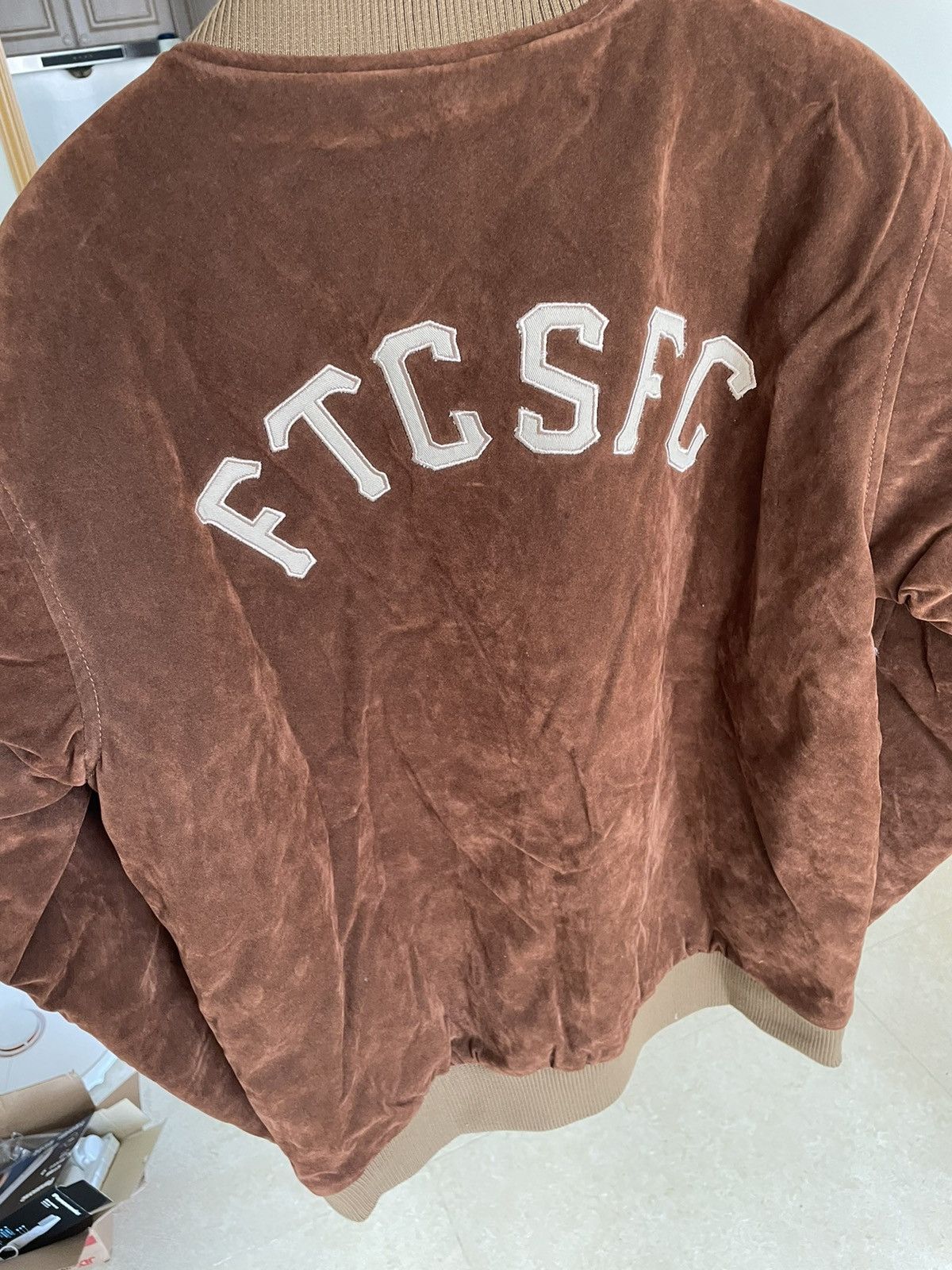 FUCT UNWORN* Fuct suede varsity jacket L Size US L / EU 52-54 / 3 - 1 Thumbnail