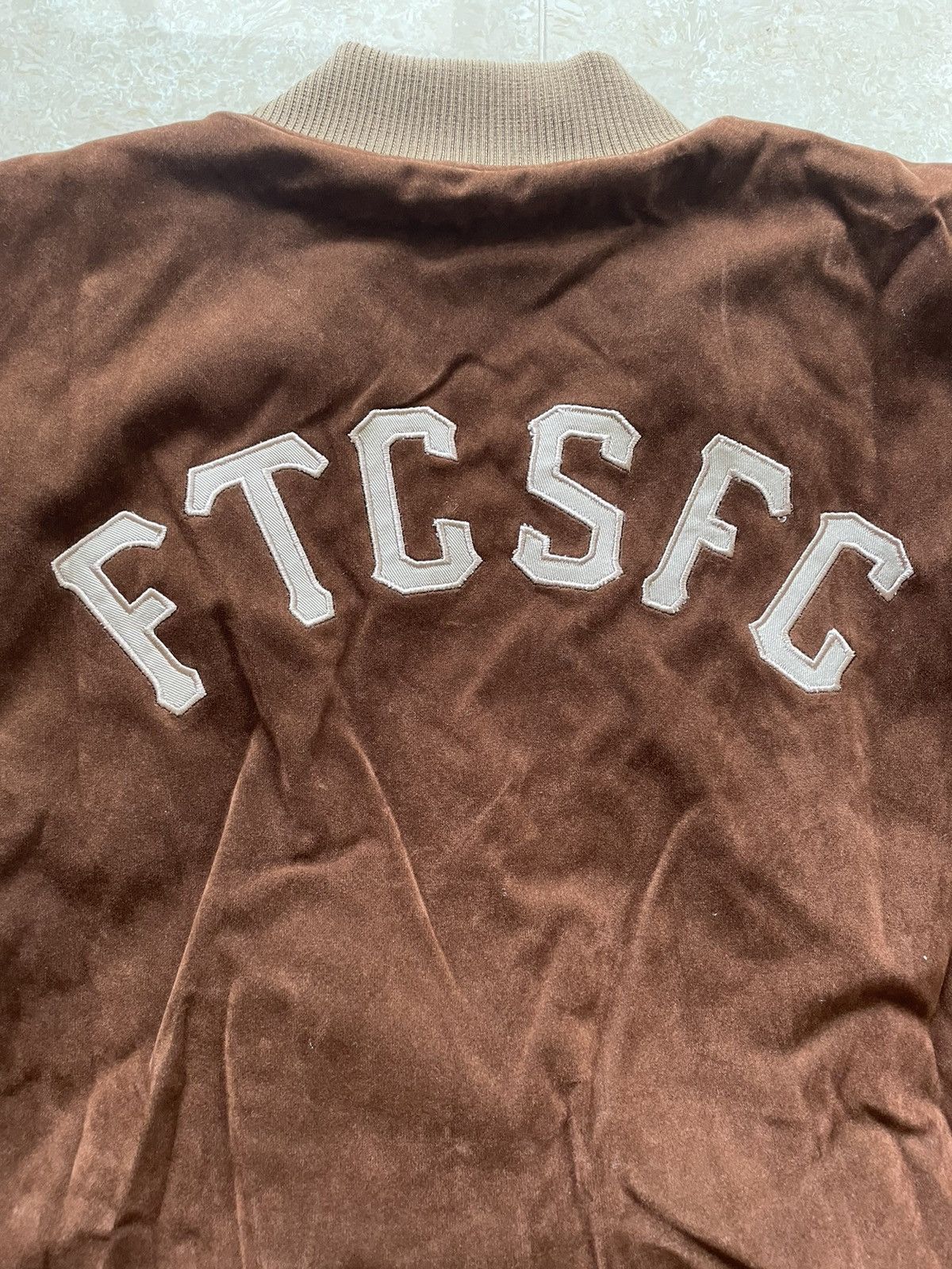 FUCT UNWORN* Fuct suede varsity jacket L Size US L / EU 52-54 / 3 - 3 Thumbnail