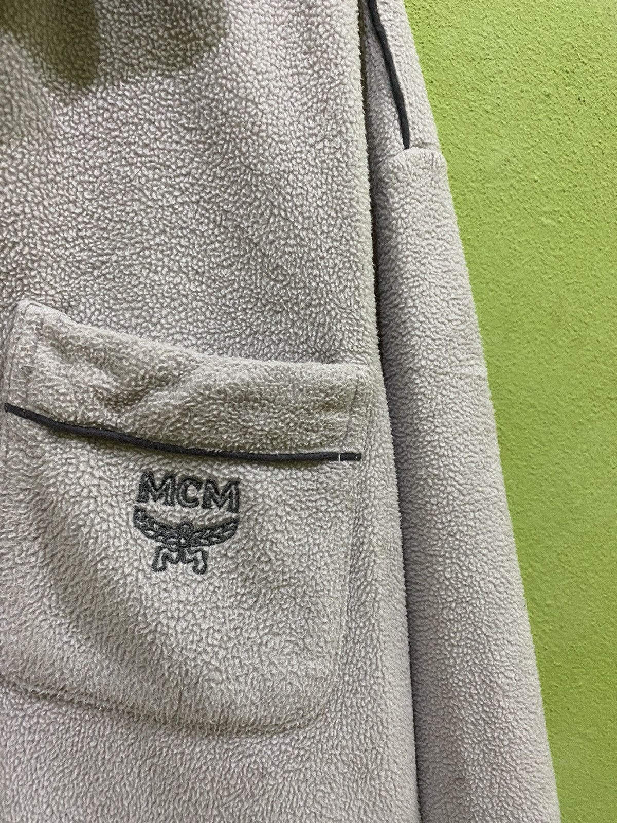 Designer × MCM MCM OTC FLEECE BUTTON NIGHT JACKET Size US L / EU 52-54 / 3 - 3 Thumbnail
