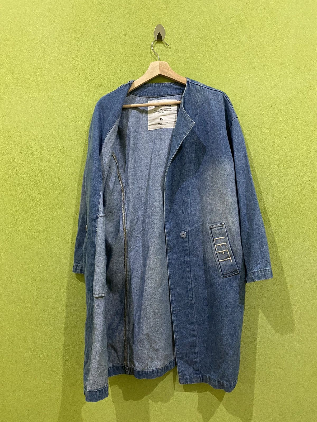 Japanese Brand 🔥VTG RIVET AND SURGE DENIME JACKET FOR WOMEN Size ONE SIZE - 11 Thumbnail