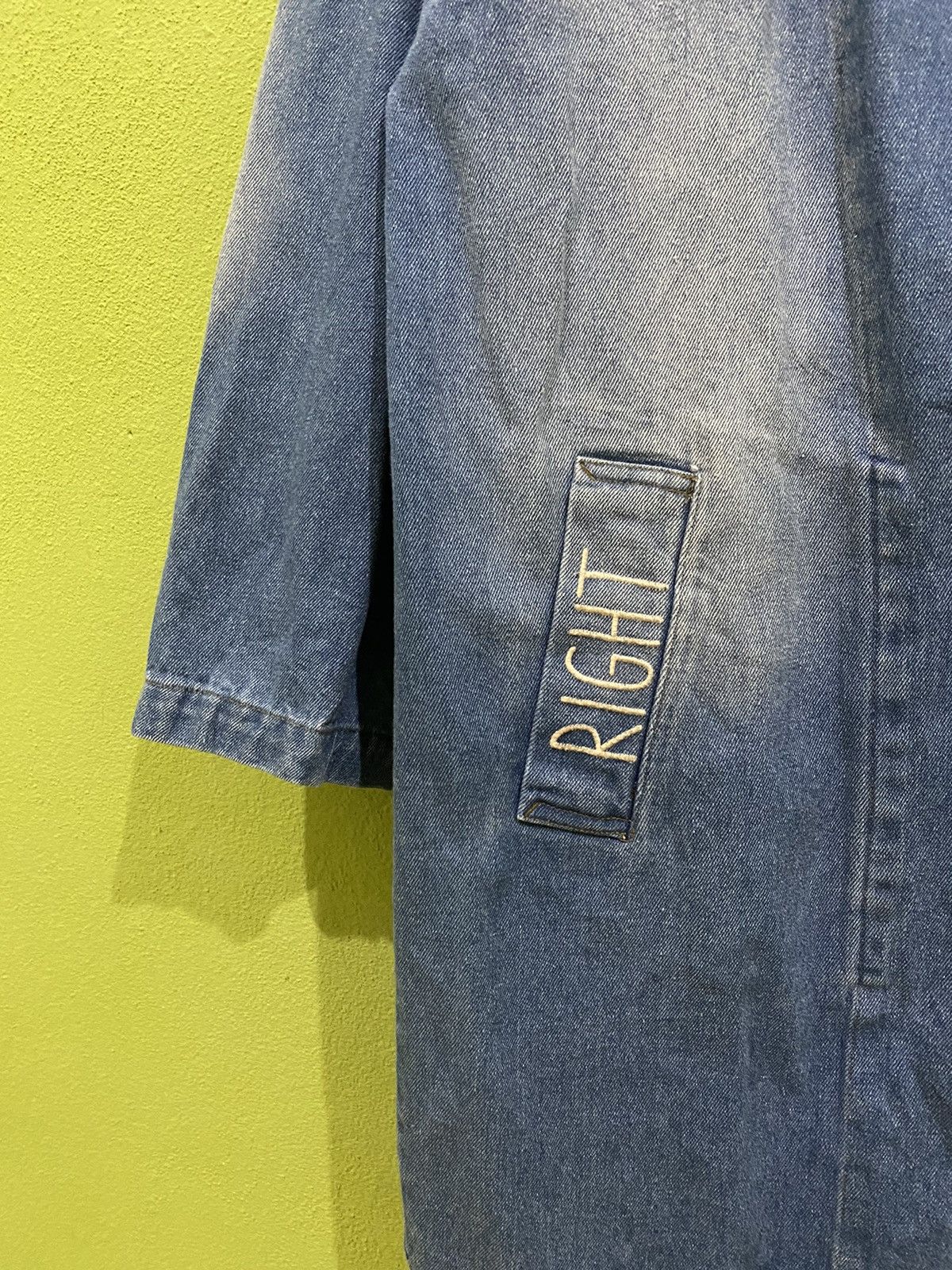 Japanese Brand 🔥VTG RIVET AND SURGE DENIME JACKET FOR WOMEN Size ONE SIZE - 4 Thumbnail