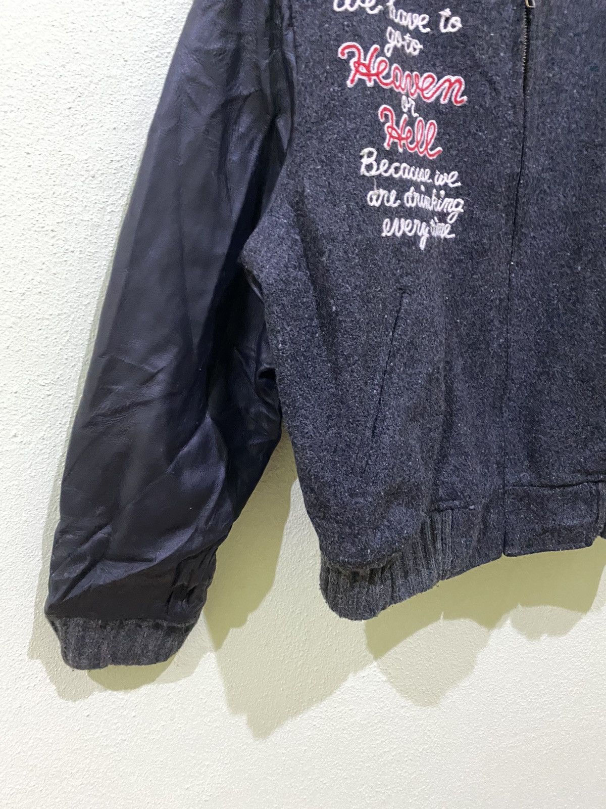 Japanese Brand Back Street Crawler Varsity Jacket Size US M / EU 48-50 / 2 - 7 Thumbnail