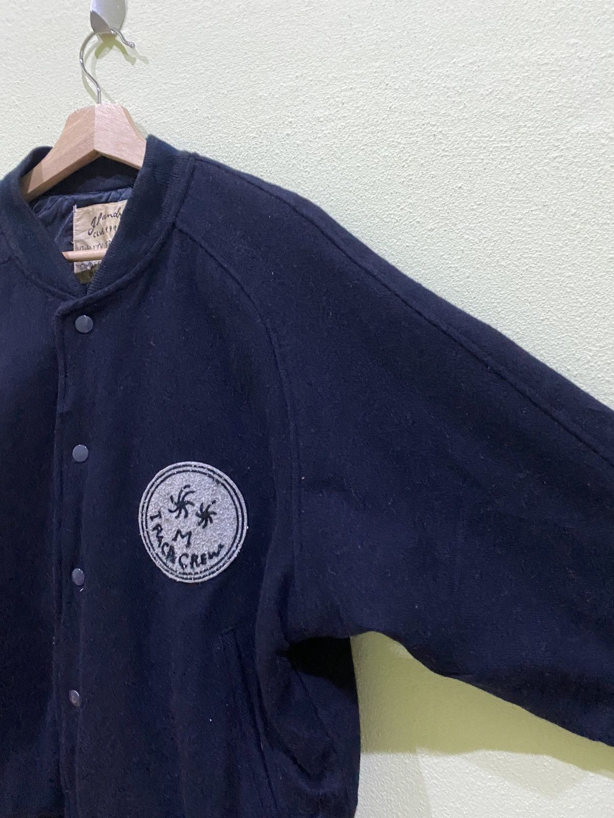Japanese Brand Flandre Club Varsity Wool Jacket Size US M / EU 48-50 / 2 - 5 Thumbnail
