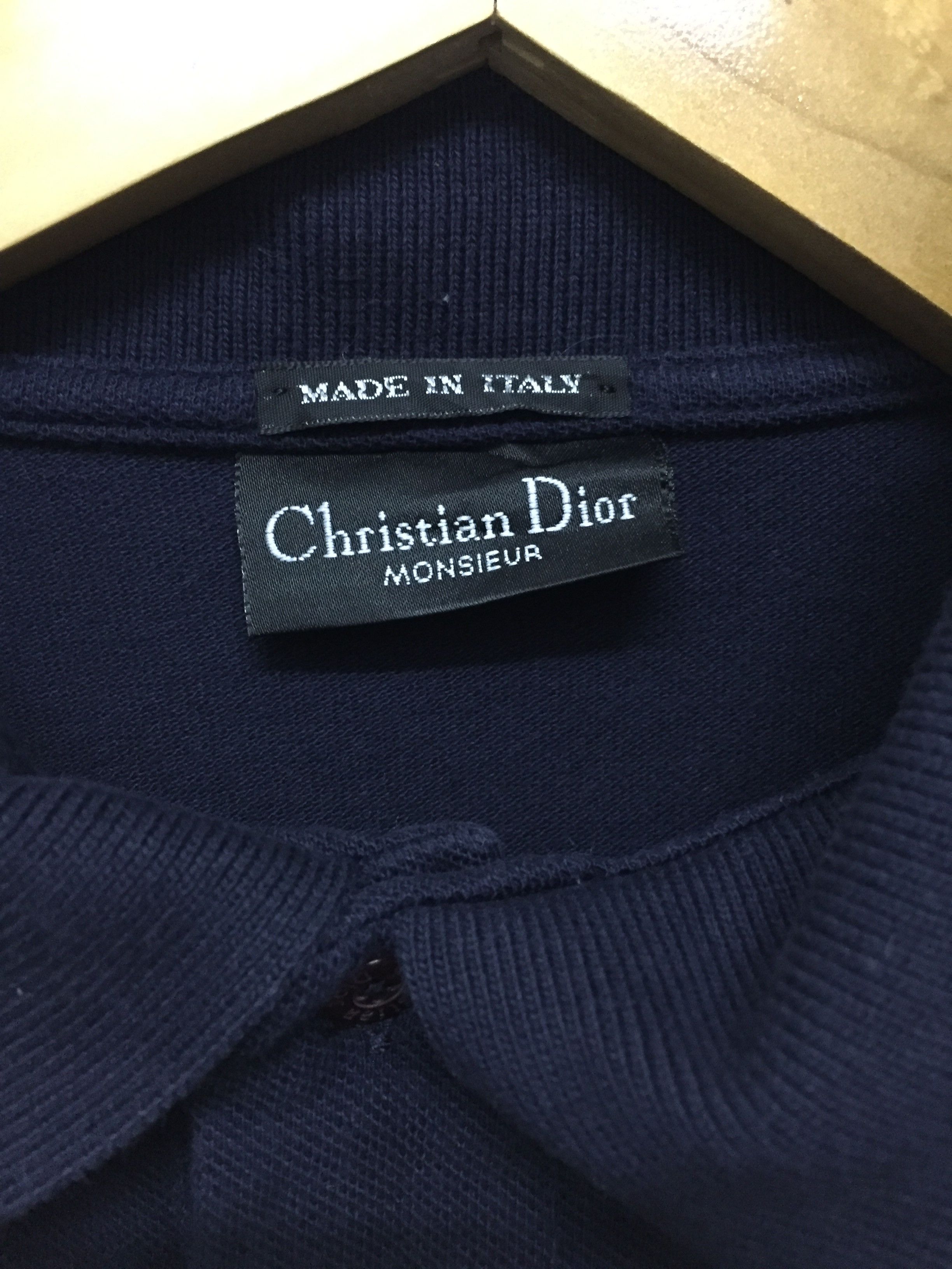 Christian Dior Monsieur Vintage DIOR CD embroidered logo long sleeve Size US M / EU 48-50 / 2 - 7 Thumbnail