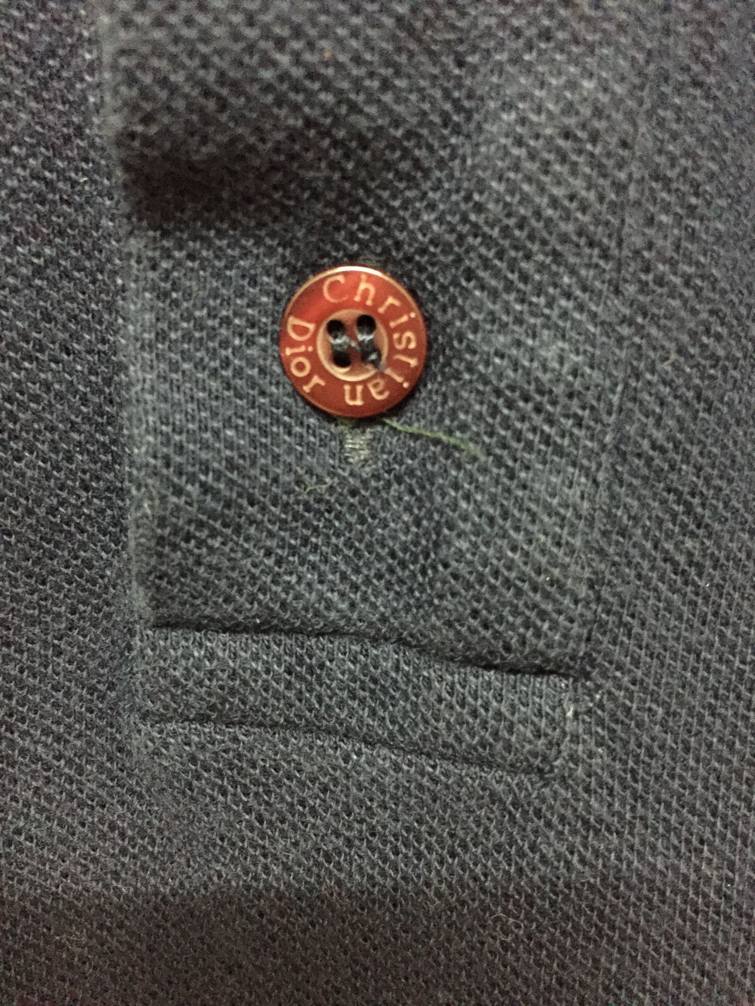 Christian Dior Monsieur Vintage DIOR CD embroidered logo long sleeve Size US M / EU 48-50 / 2 - 5 Thumbnail
