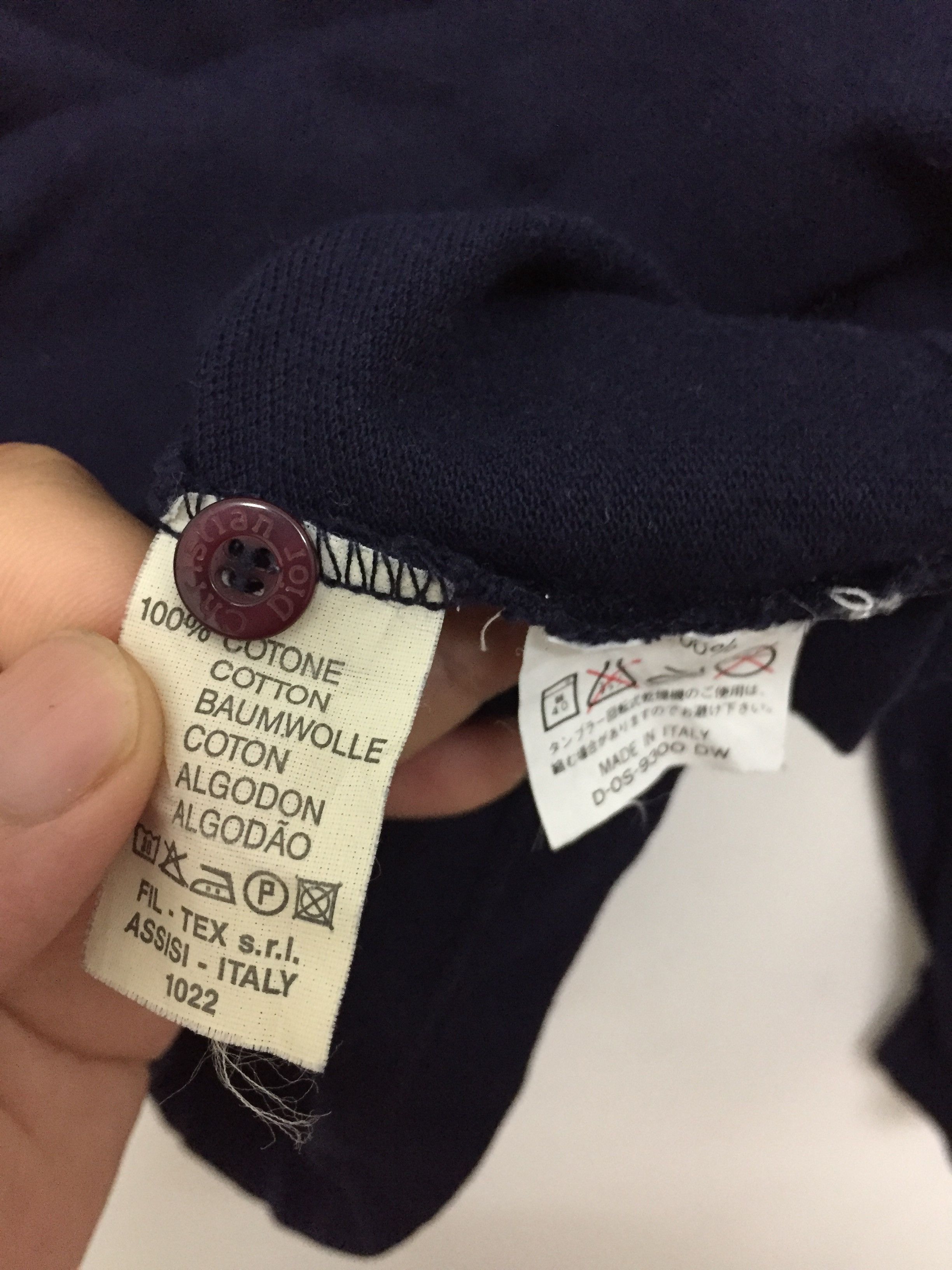 Christian Dior Monsieur Vintage DIOR CD embroidered logo long sleeve Size US M / EU 48-50 / 2 - 8 Thumbnail