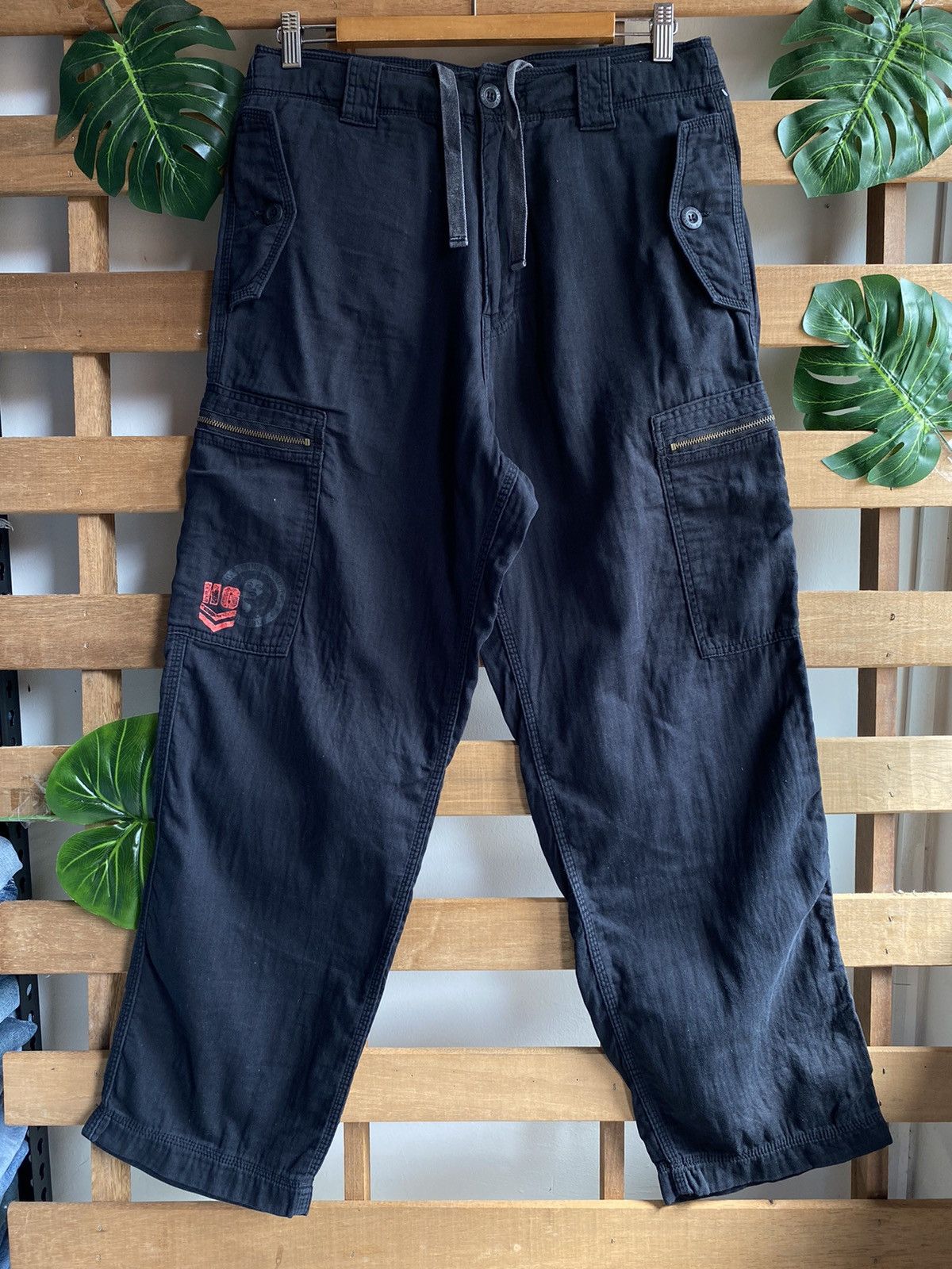 Hysteric Glamour Hysteric Glamour Heavy Cargo Pants Navy Blue Size US 32 / EU 48 - 2 Thumbnail