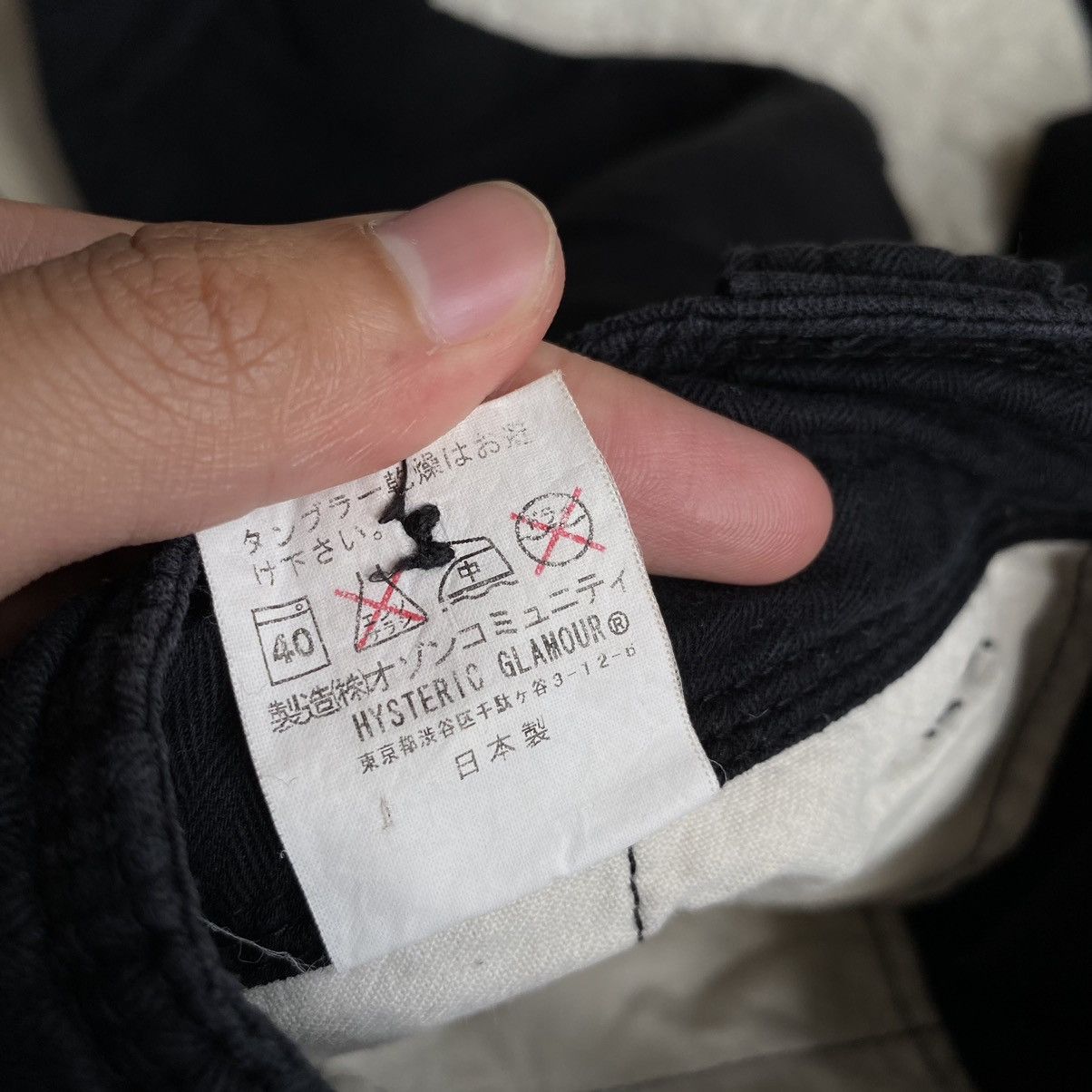 Hysteric Glamour Hysteric Glamour Heavy Cargo Pants Navy Blue Size US 32 / EU 48 - 13 Thumbnail