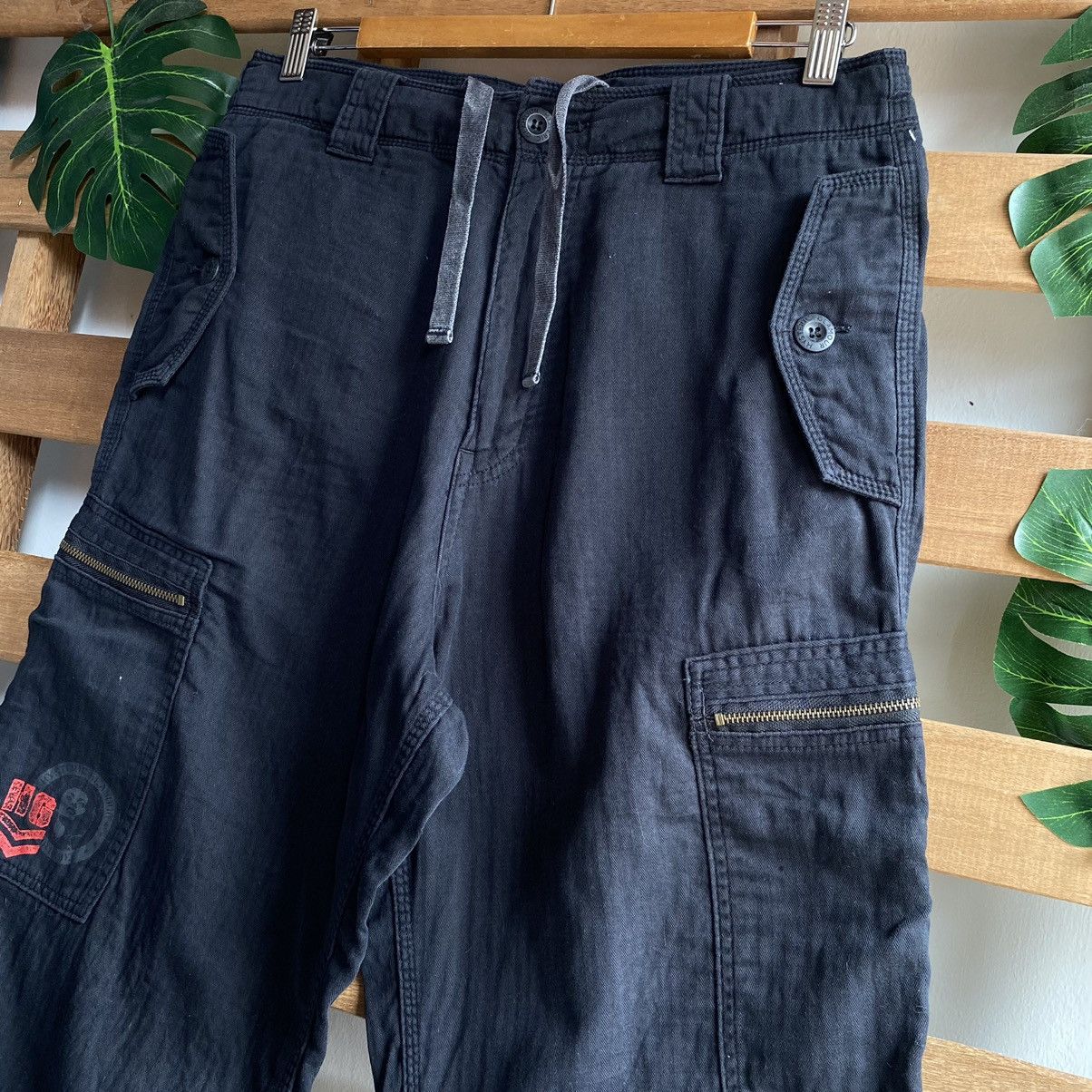 Hysteric Glamour Hysteric Glamour Heavy Cargo Pants Navy Blue Size US 32 / EU 48 - 4 Thumbnail