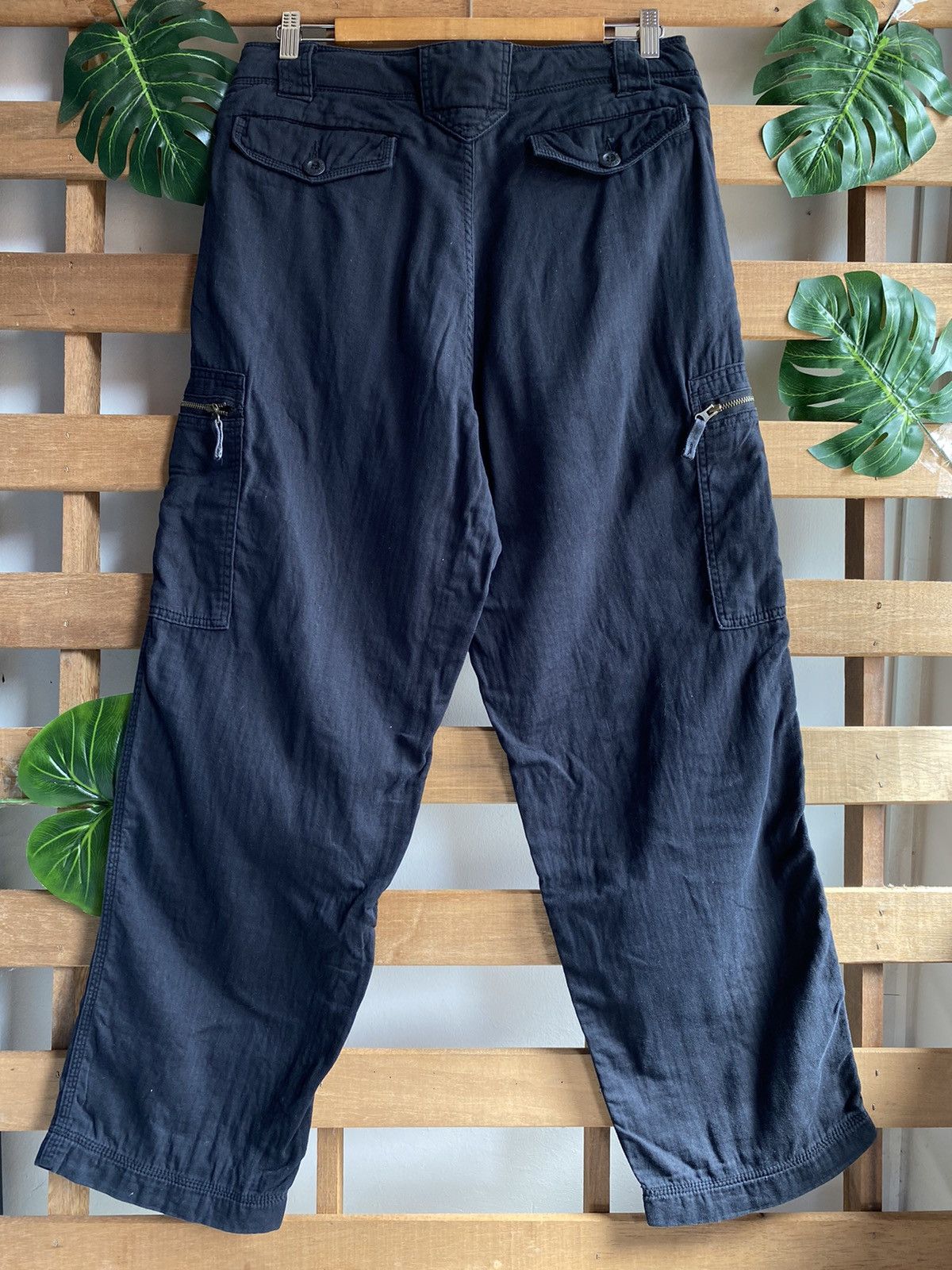 Hysteric Glamour Hysteric Glamour Heavy Cargo Pants Navy Blue Size US 32 / EU 48 - 9 Thumbnail