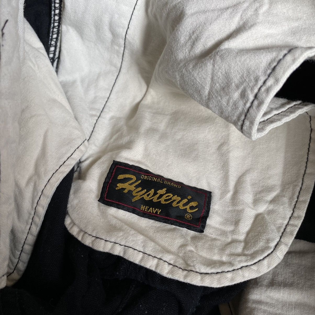 Hysteric Glamour Hysteric Glamour Heavy Cargo Pants Navy Blue Size US 32 / EU 48 - 14 Thumbnail