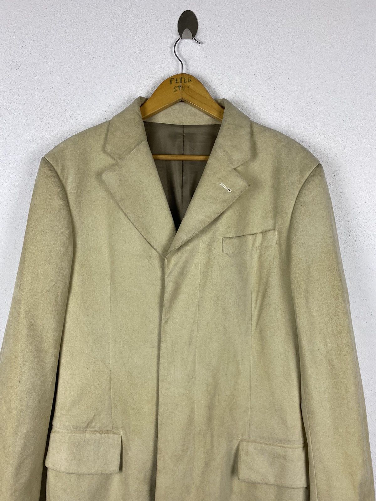 Designer GK109 Jean Paul Gaultier Classic Paris Velvet Coat Size 46R - 5 Thumbnail
