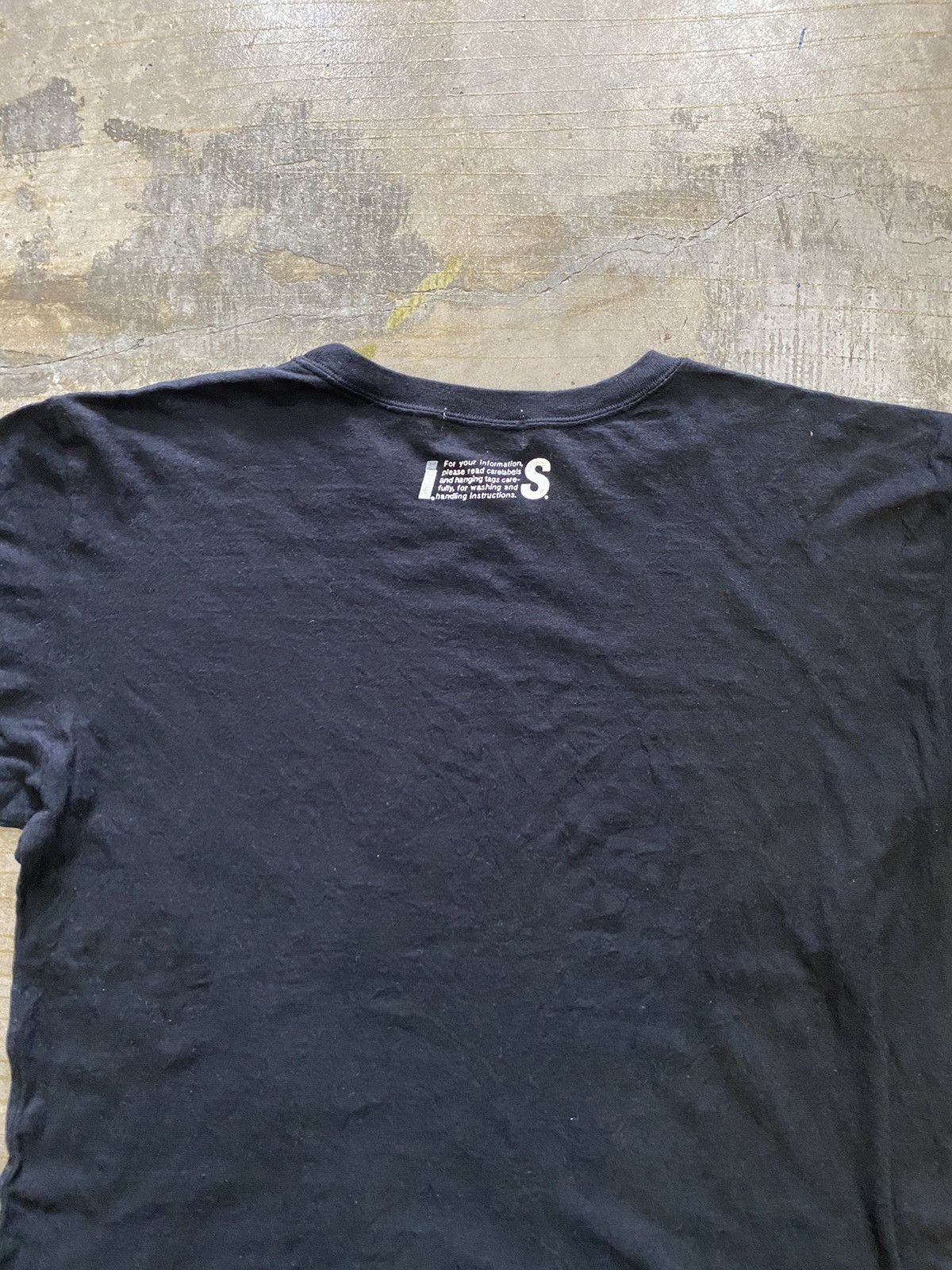 Issey Miyake × Tsumori Chisato 90s I.S care tag logo tee Size US M / EU 48-50 / 2 - 3 Thumbnail