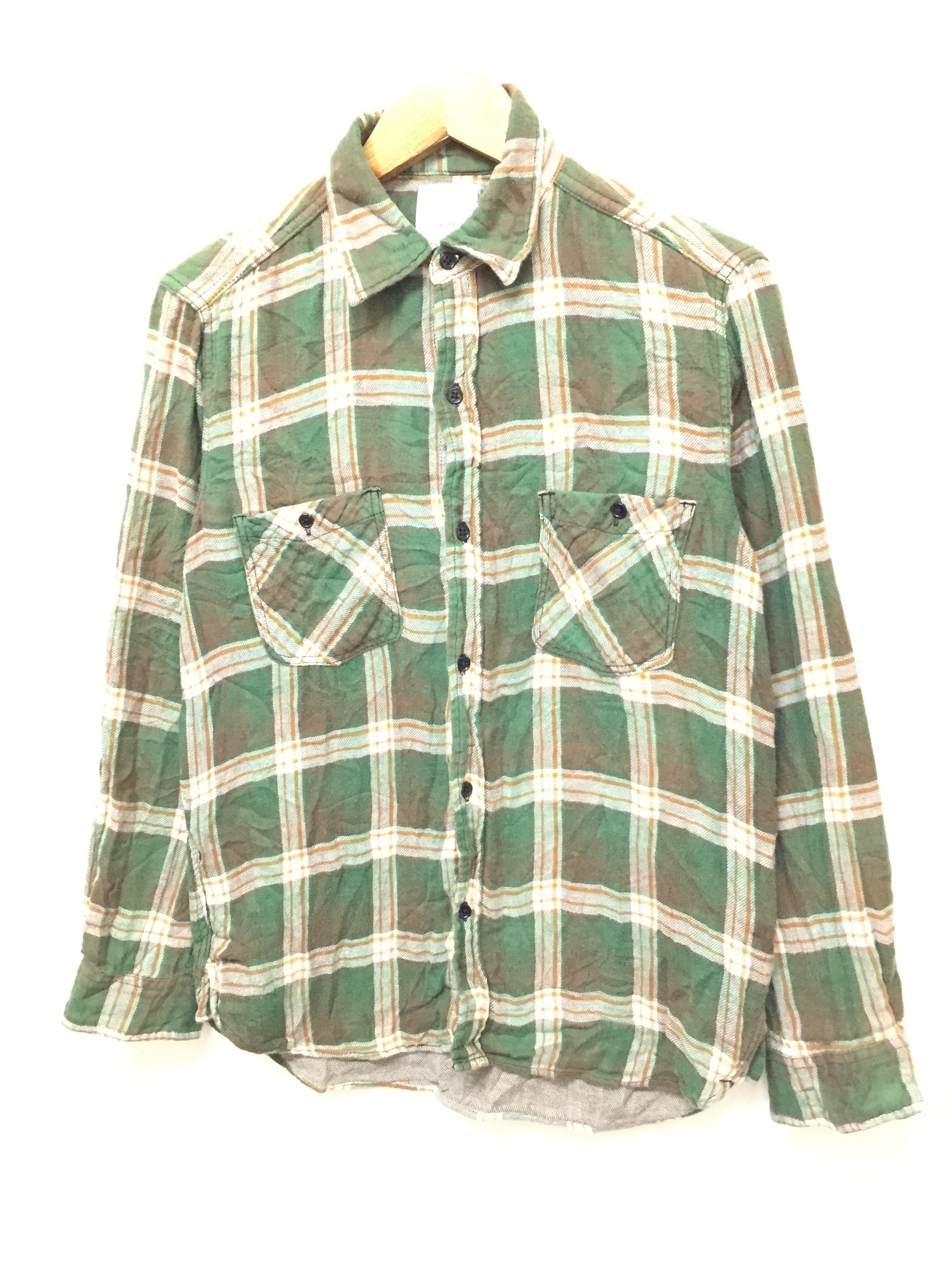 image of Lee Check Tartan Flannel in Green, Men's (Size Medium)