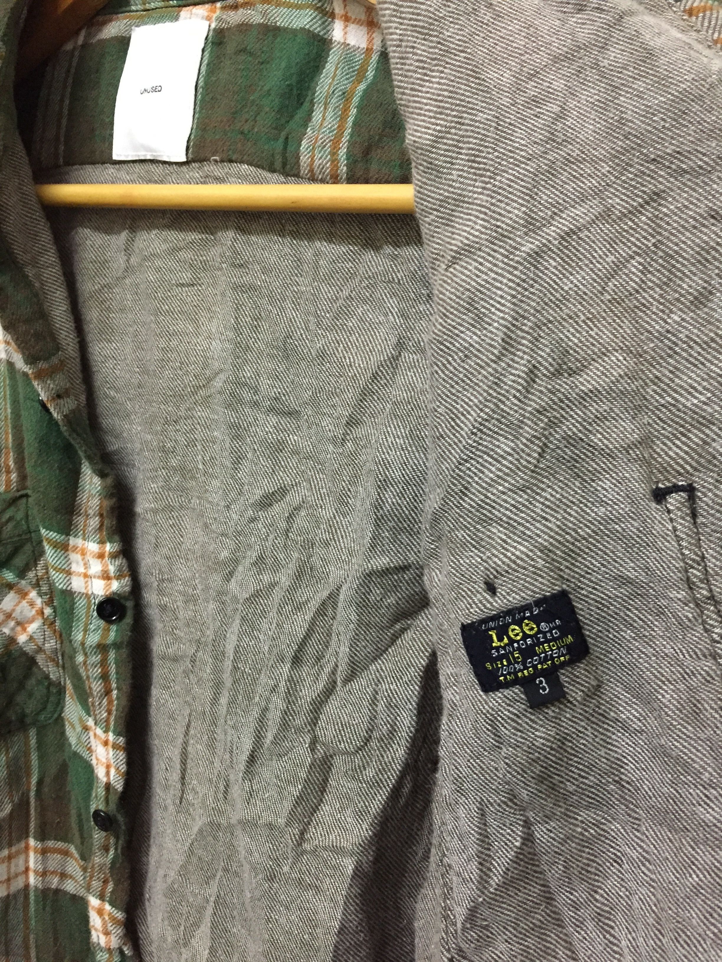Lee × Unused UNUSED X LEE Check tartan flannel Size US M / EU 48-50 / 2 - 7 Thumbnail