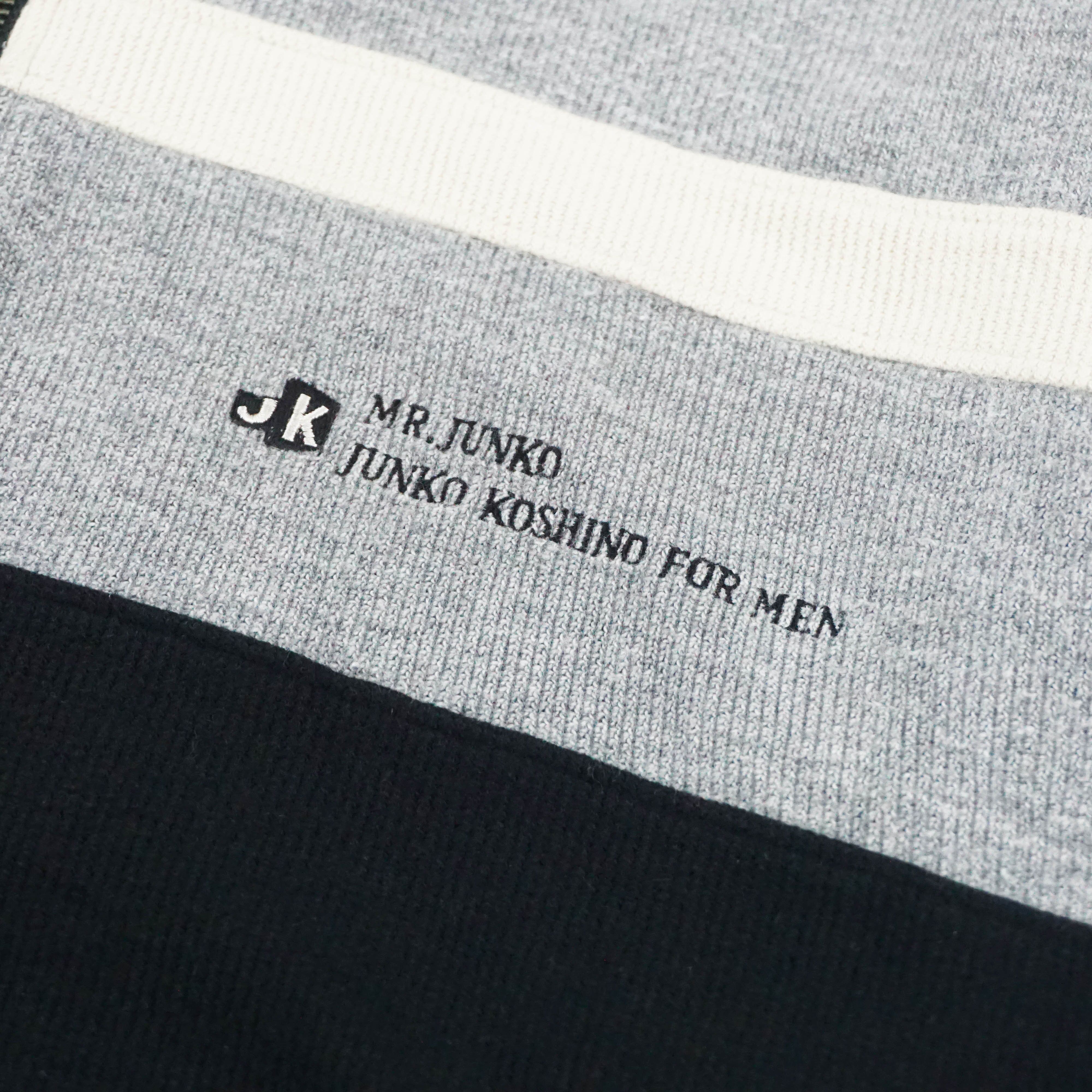 Mr. Junko *NoTariff Junko Koshino 3 Tone Half Zip Size US M / EU 48-50 / 2 - 3 Thumbnail