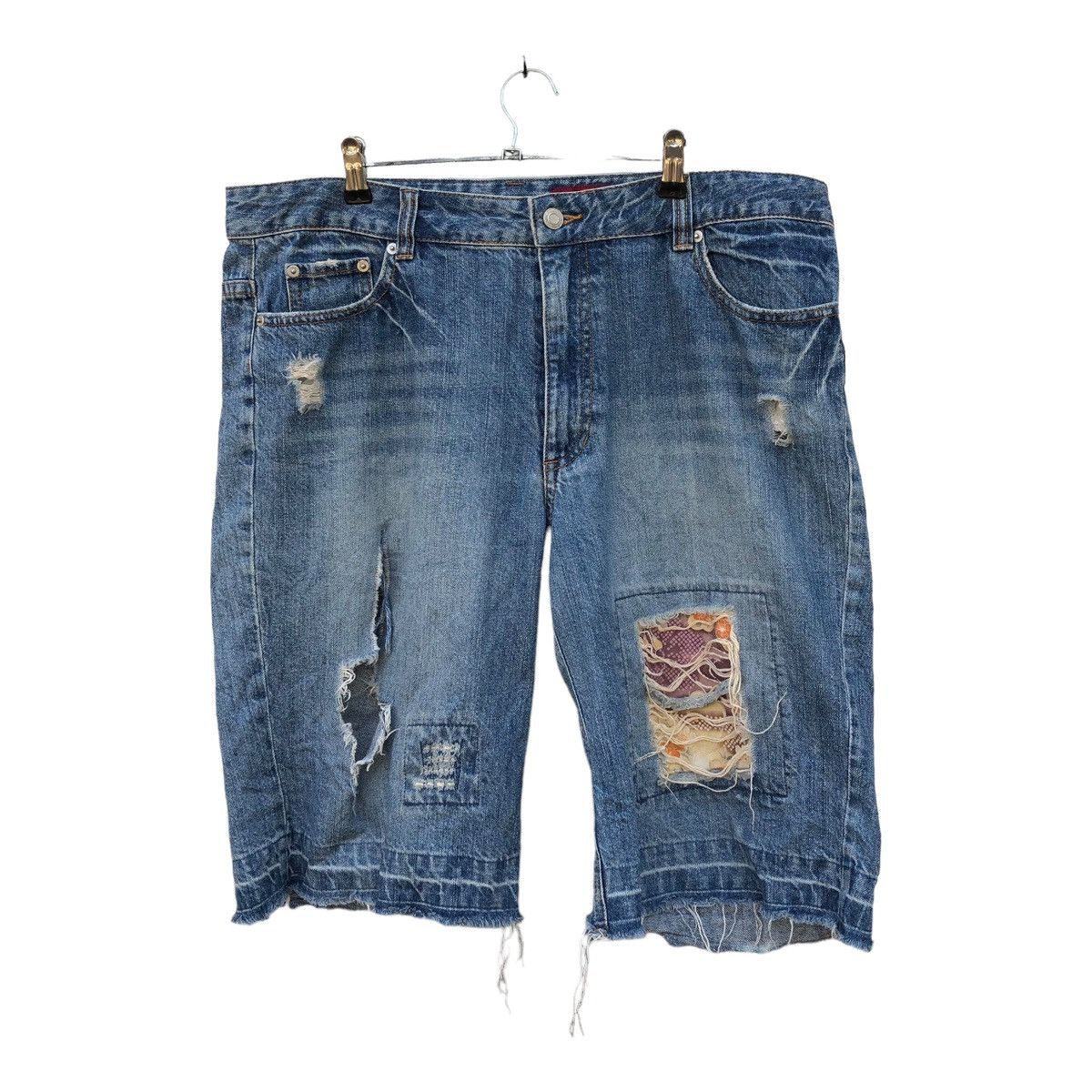 Japanese Brand Old De River Destress Jeans Surf Style Size US 38 / EU 54 - 1 Thumbnail