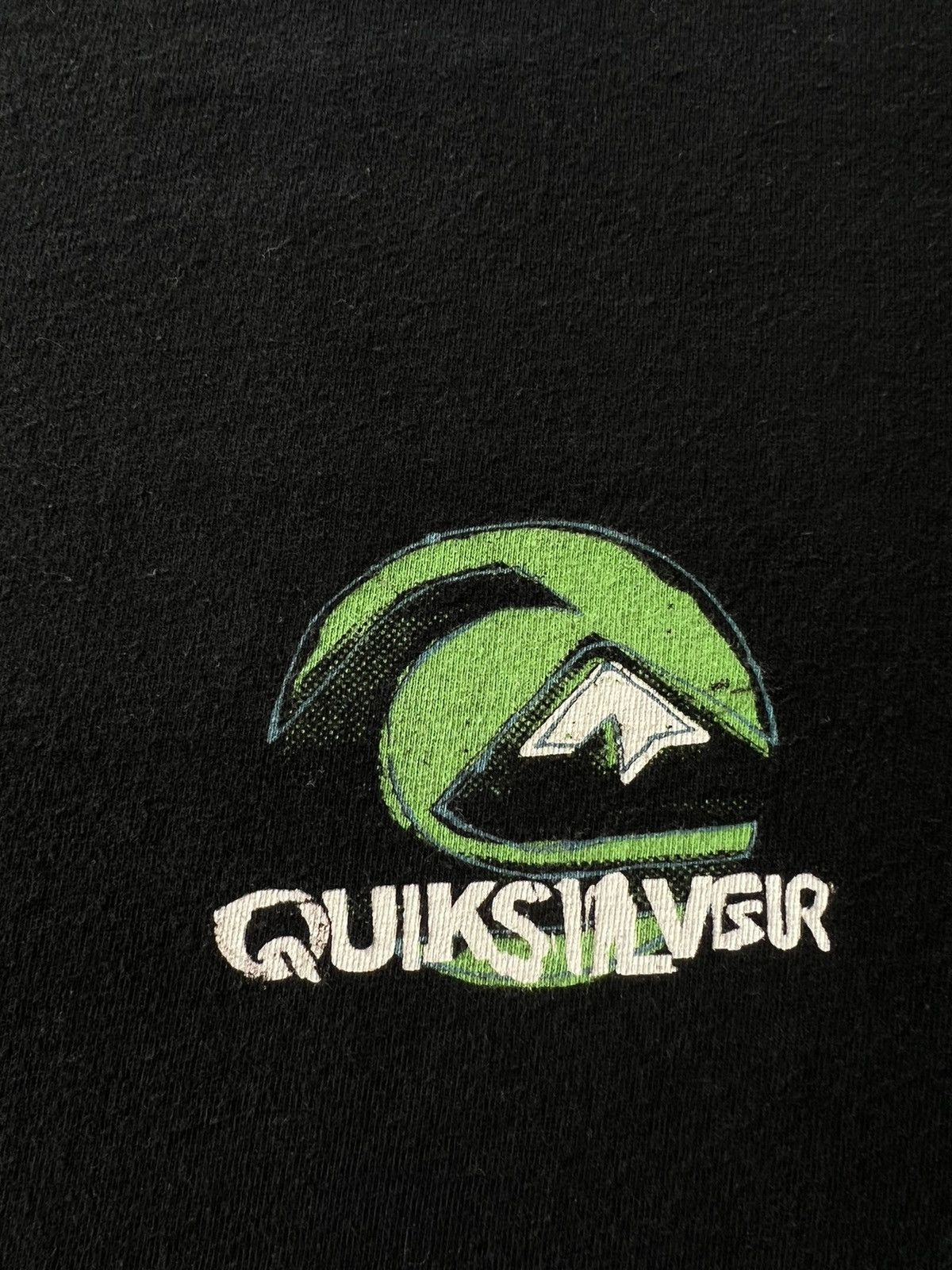 Quiksilver Vintage 2000s Quiksilver Surfing Skateboards Tee (Surf Style Size US XXL / EU 58 / 5 - 5 Thumbnail