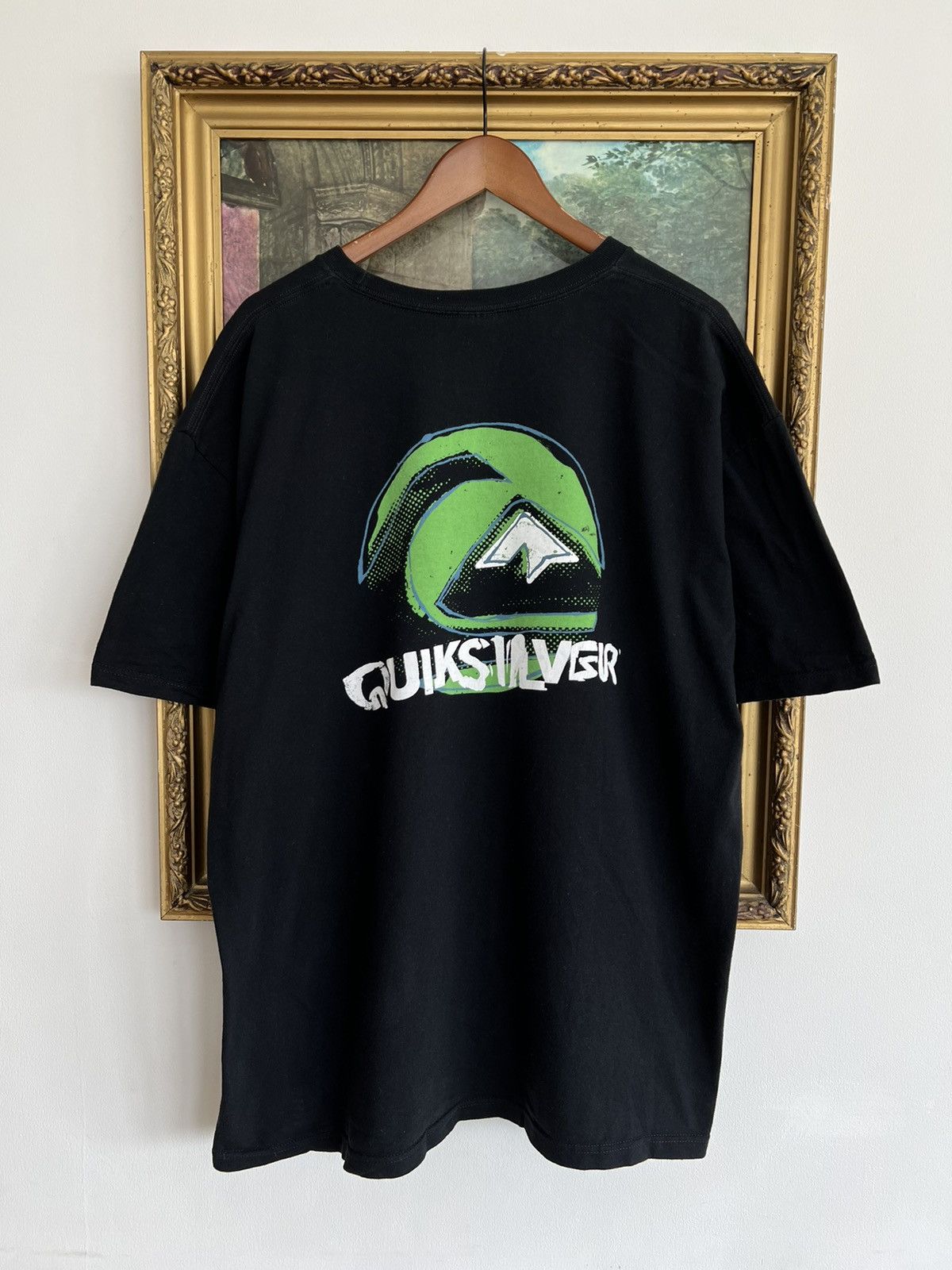 Vintage 2000s Quiksilver Surfing Skateboards Tee (Surf Style
