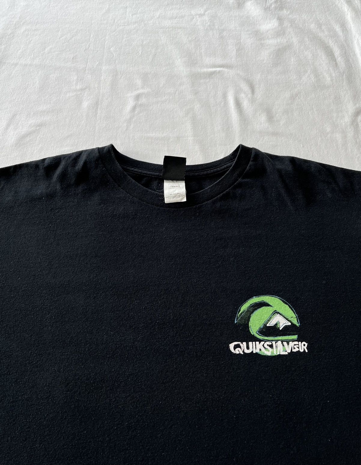 Quiksilver Vintage 2000s Quiksilver Surfing Skateboards Tee (Surf Style Size US XXL / EU 58 / 5 - 3 Thumbnail
