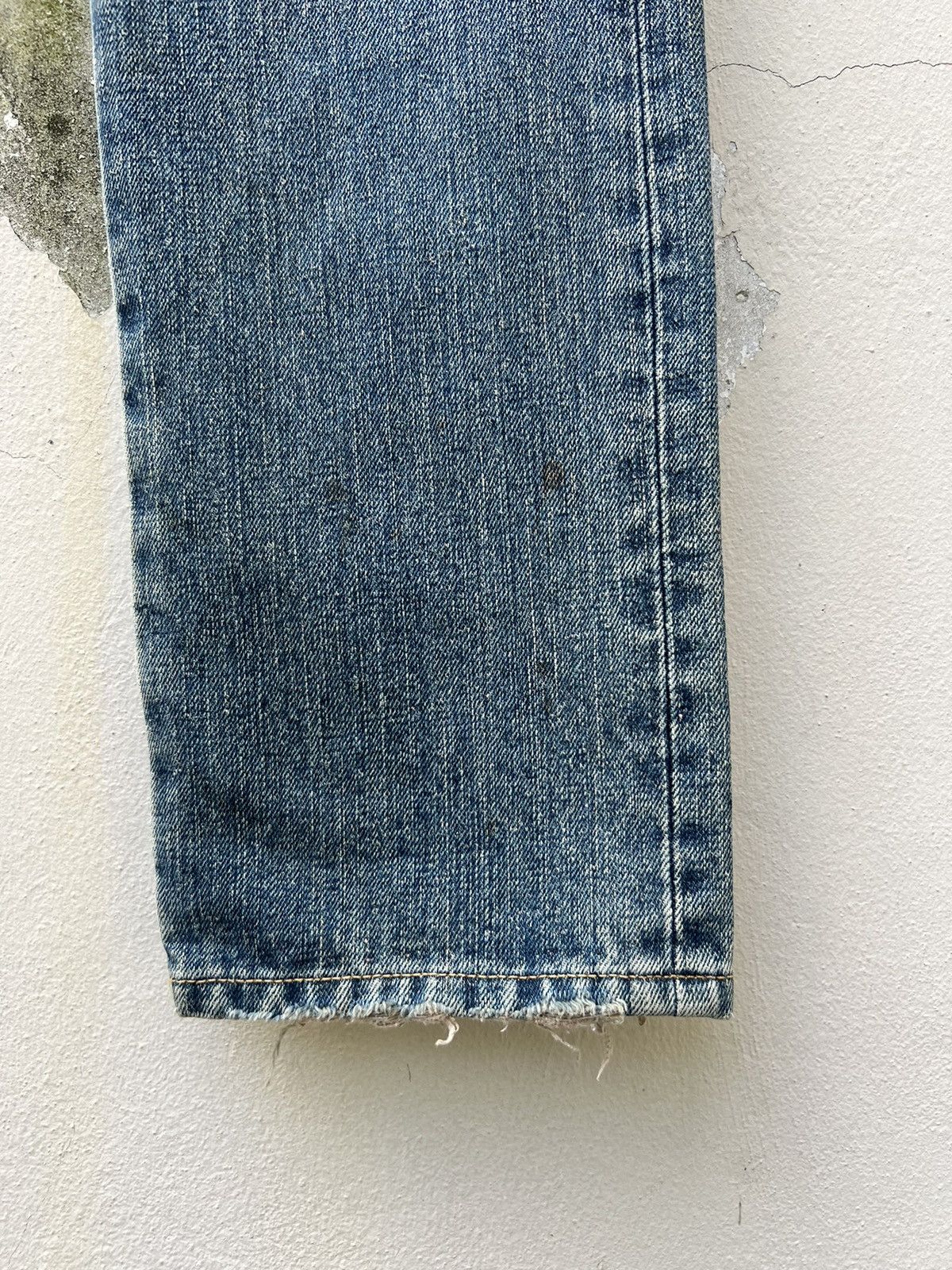 Hysteric Glamour Vintage 90s Ozone Rocks Japan Dirty Mud Denim Jeans Size US 29 - 14 Thumbnail