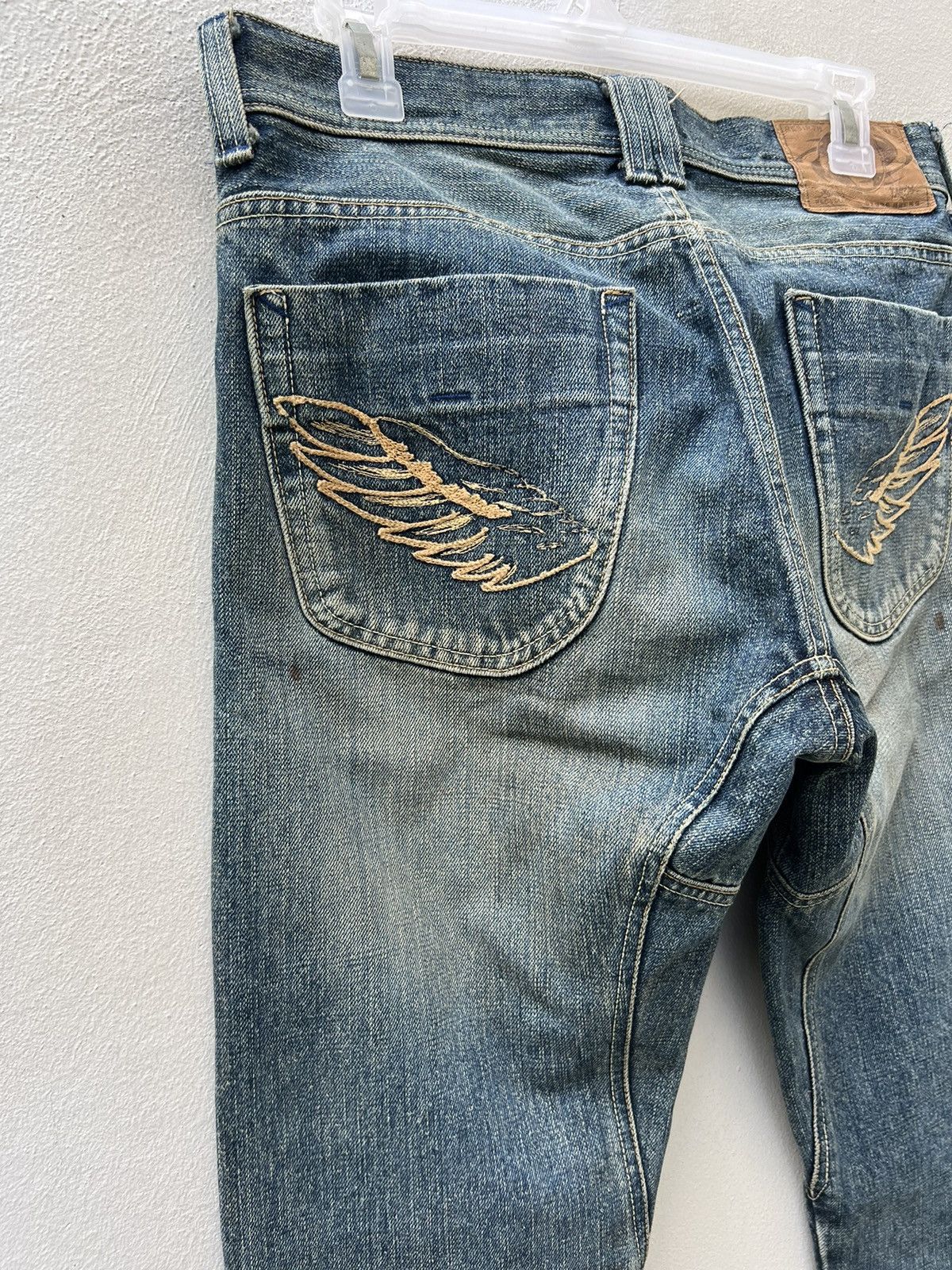 Hysteric Glamour Vintage 90s Ozone Rocks Japan Dirty Mud Denim Jeans Size US 29 - 17 Thumbnail