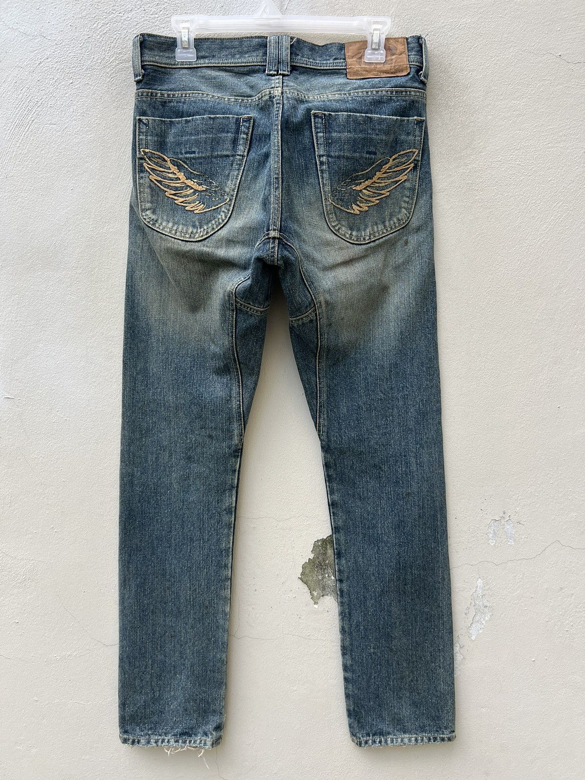 Hysteric Glamour Vintage 90s Ozone Rocks Japan Dirty Mud Denim Jeans Size US 29 - 16 Thumbnail