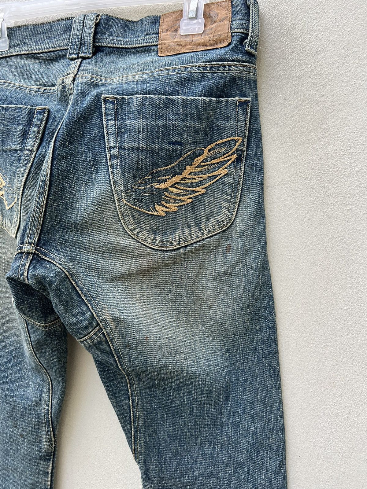 Hysteric Glamour Vintage 90s Ozone Rocks Japan Dirty Mud Denim Jeans Size US 29 - 20 Thumbnail