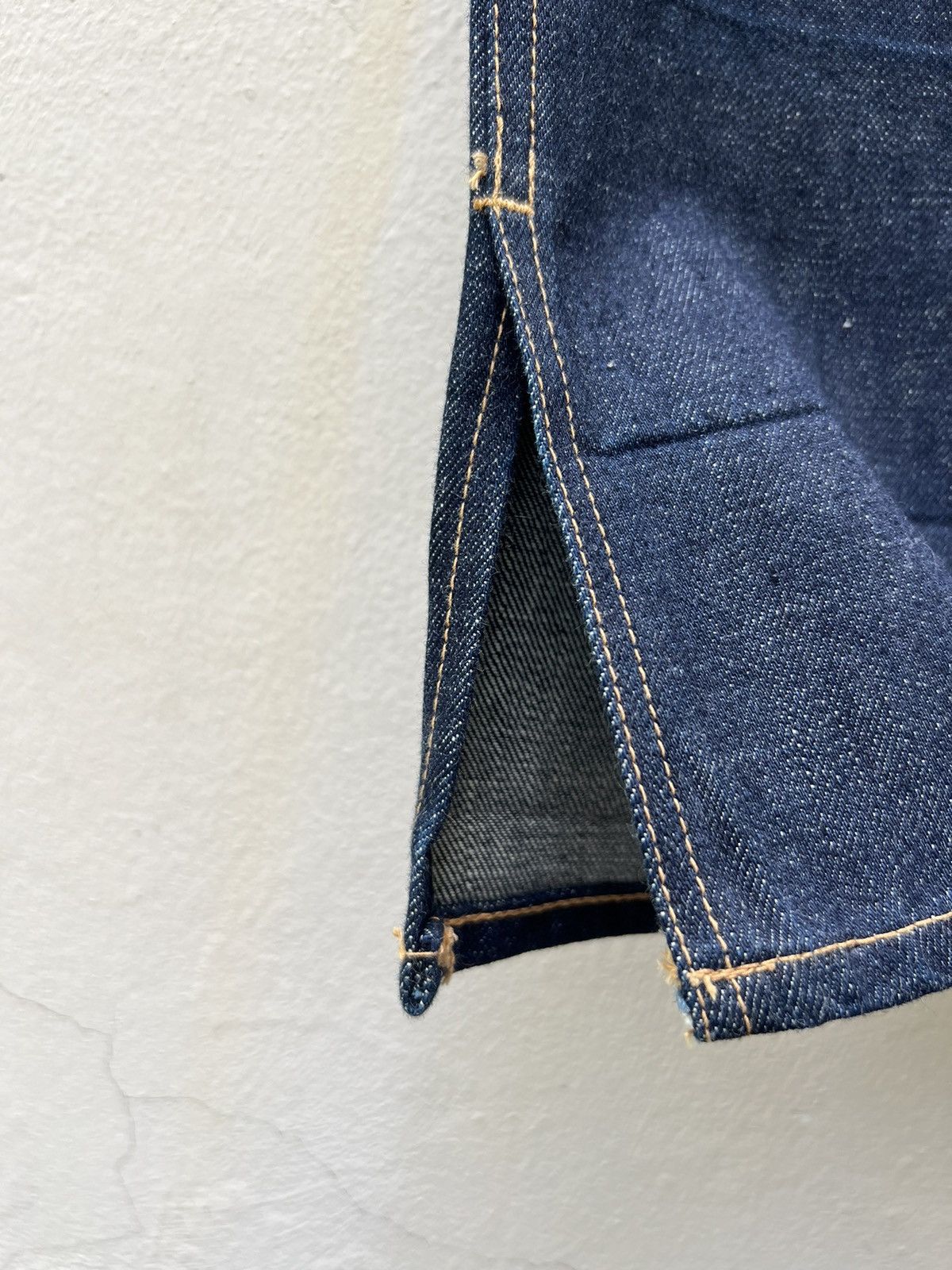 Cosmic Wonder VTG 90s Cosmic Wonder Japan Selvedge Denim Jeans Slit Hem Size US 31 - 14 Thumbnail
