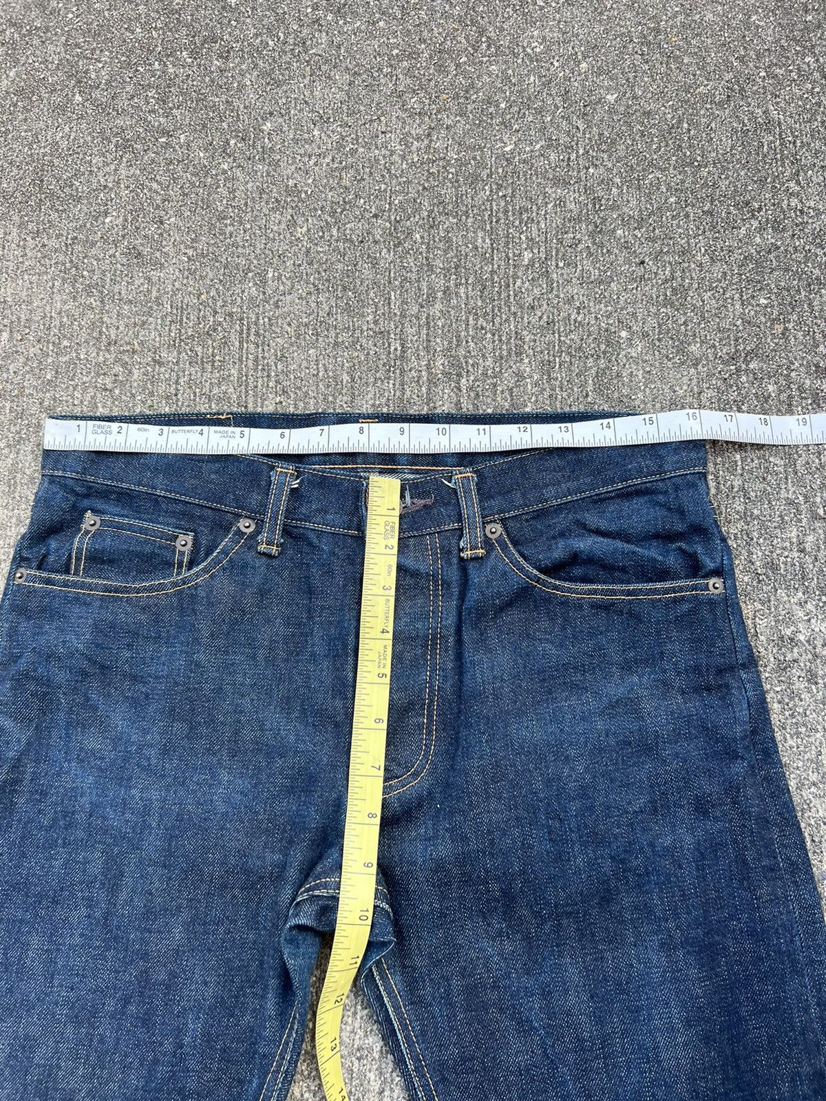 Cosmic Wonder VTG 90s Cosmic Wonder Japan Selvedge Denim Jeans Slit Hem Size US 31 - 2 Thumbnail