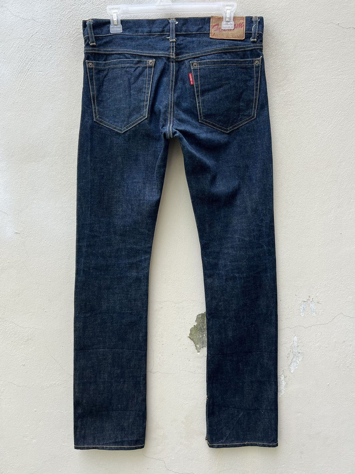 Cosmic Wonder VTG 90s Cosmic Wonder Japan Selvedge Denim Jeans Slit Hem Size US 31 - 15 Thumbnail