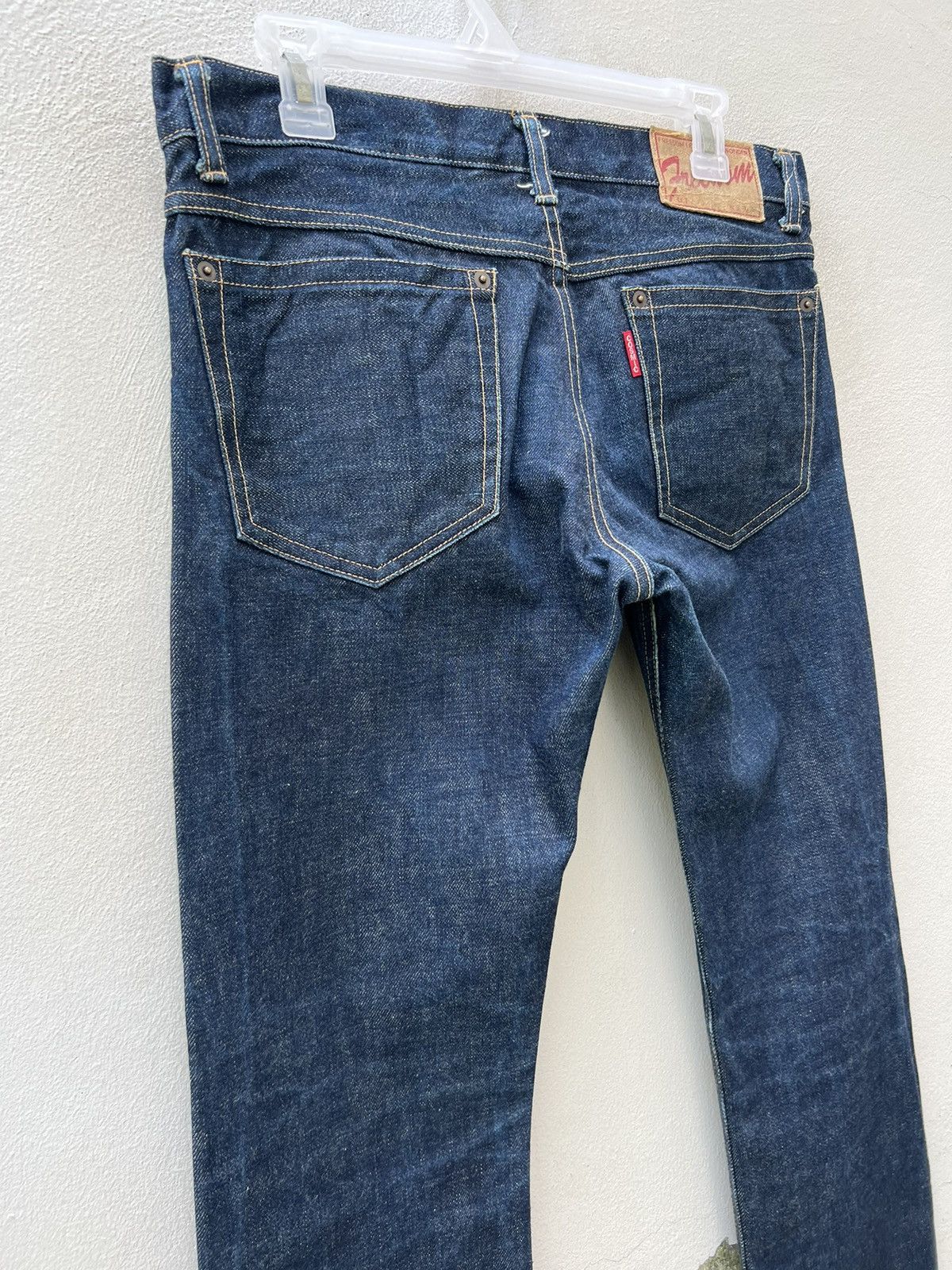 Cosmic Wonder VTG 90s Cosmic Wonder Japan Selvedge Denim Jeans Slit Hem Size US 31 - 16 Thumbnail