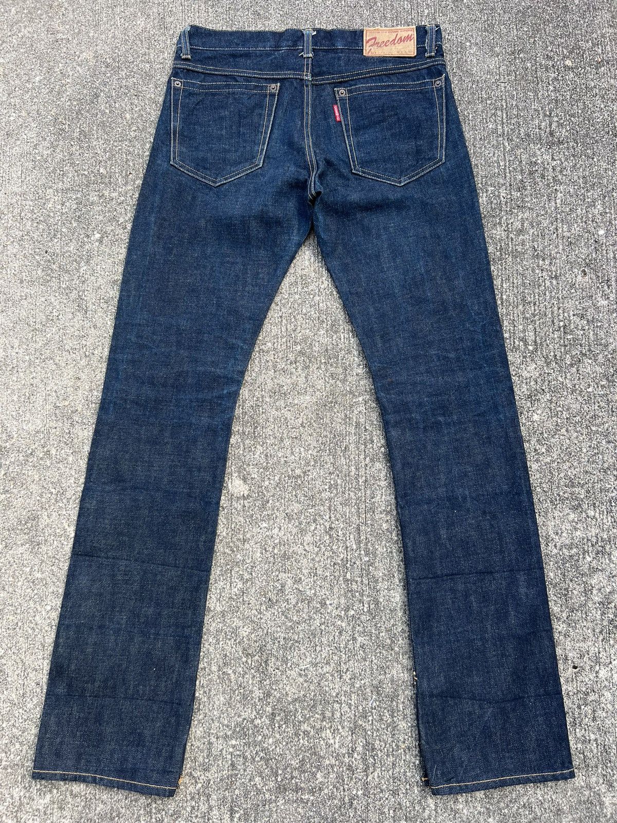 Cosmic Wonder VTG 90s Cosmic Wonder Japan Selvedge Denim Jeans Slit Hem Size US 31 - 5 Thumbnail