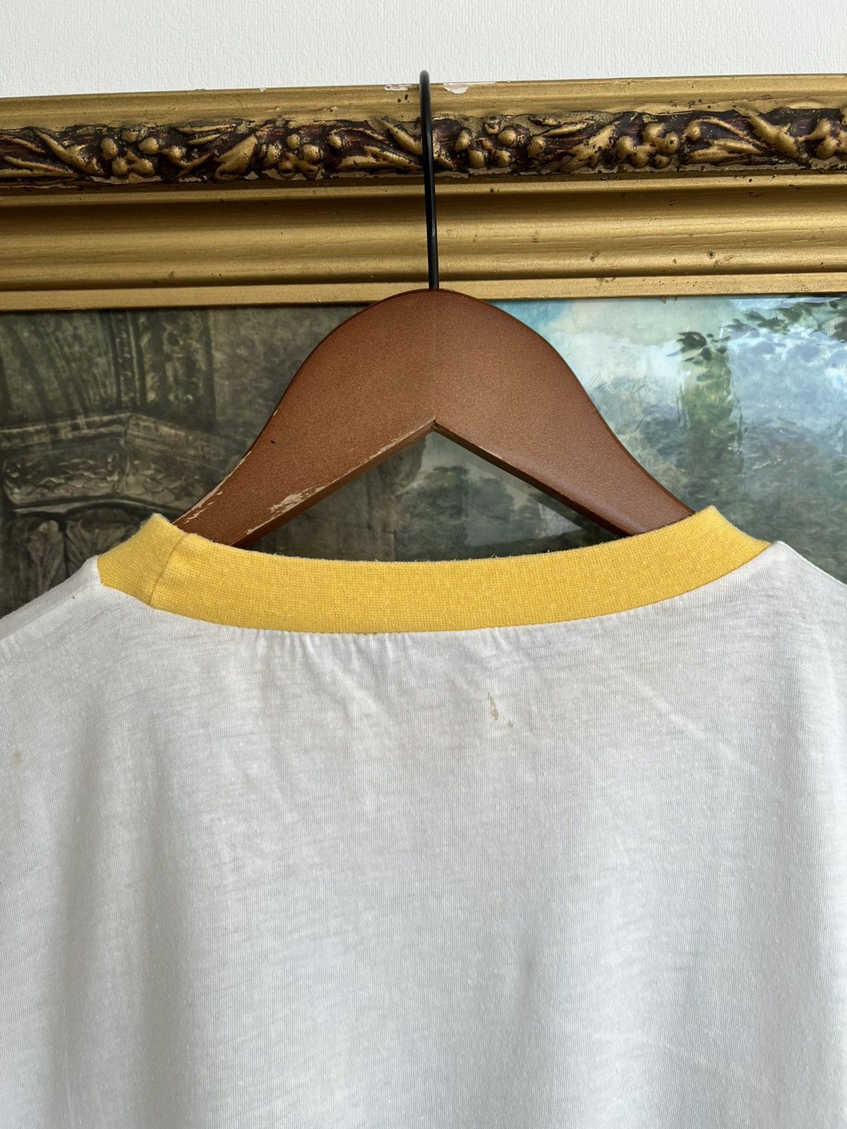 Vintage Vintage 90s Art Single Stitch White Tee Size US XL / EU 56 / 4 - 9 Thumbnail