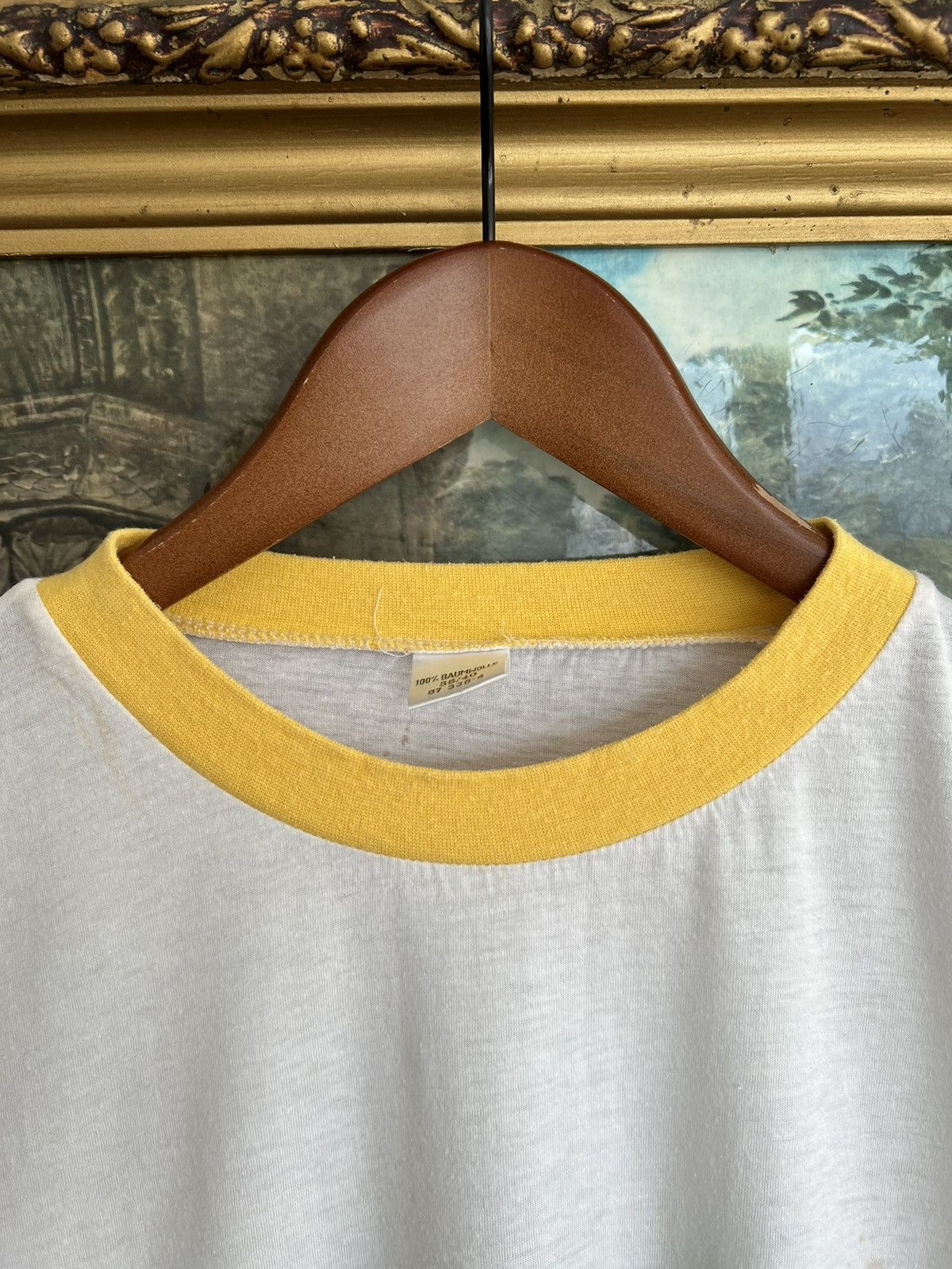 Vintage Vintage 90s Art Single Stitch White Tee Size US XL / EU 56 / 4 - 3 Thumbnail