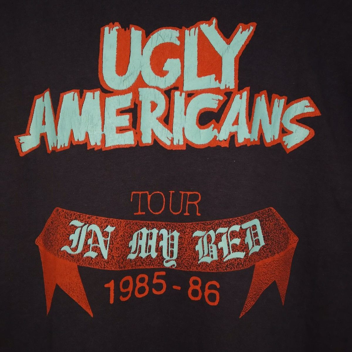 Band Tees Ugly American Who’s Been Sleeping In My Bed Hardcore Punk Size US L / EU 52-54 / 3 - 4 Thumbnail
