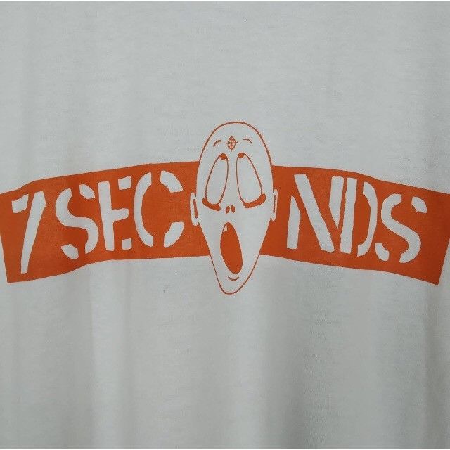 Band Tees Vintage 7 Seconds American Hardcore Punk Rock Backprint Size US M / EU 48-50 / 2 - 3 Thumbnail