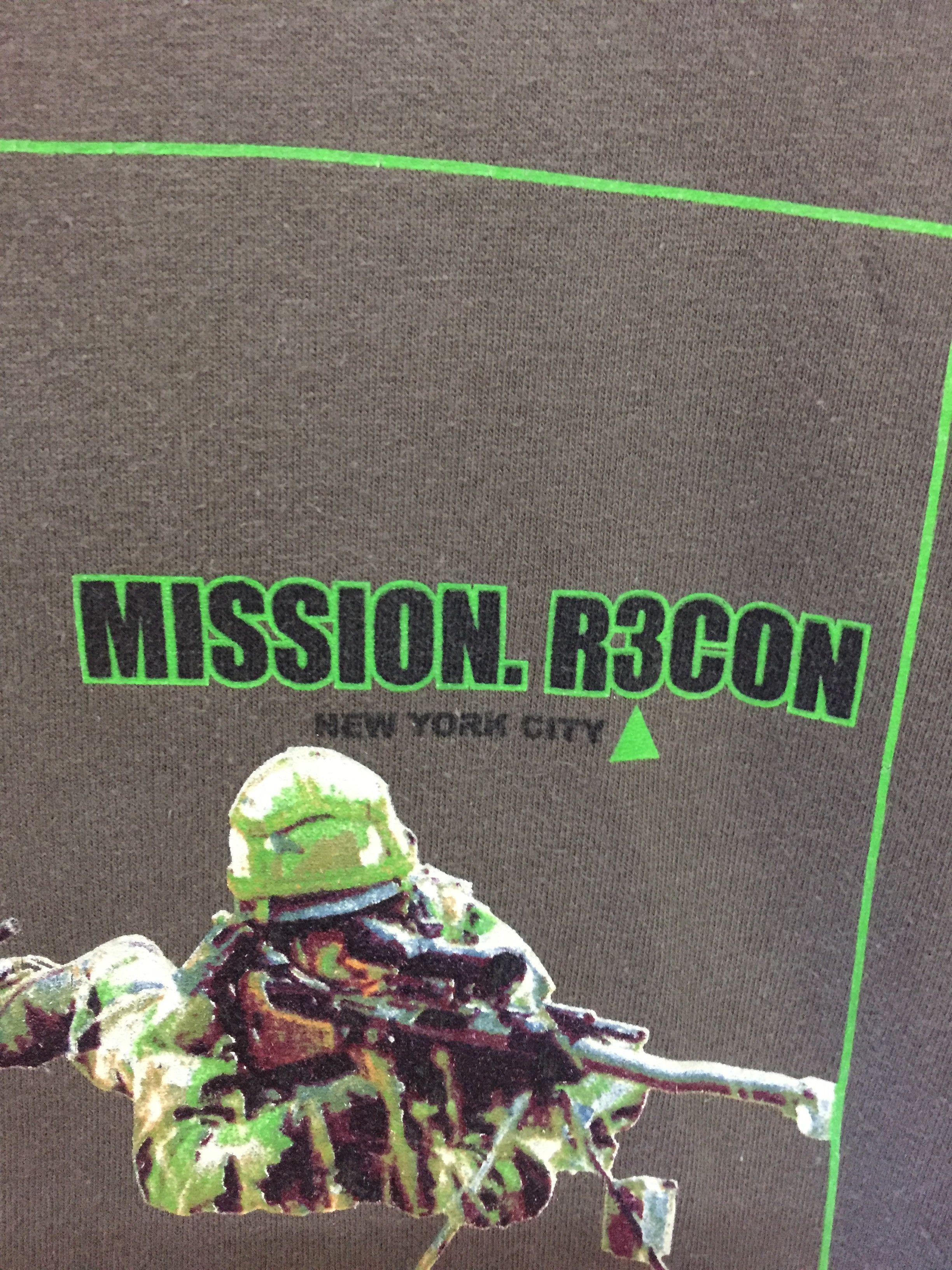 Futura × Japanese Brand × Recon Vtg RECON Mission Tokyo New York military tee Size US L / EU 52-54 / 3 - 5 Thumbnail