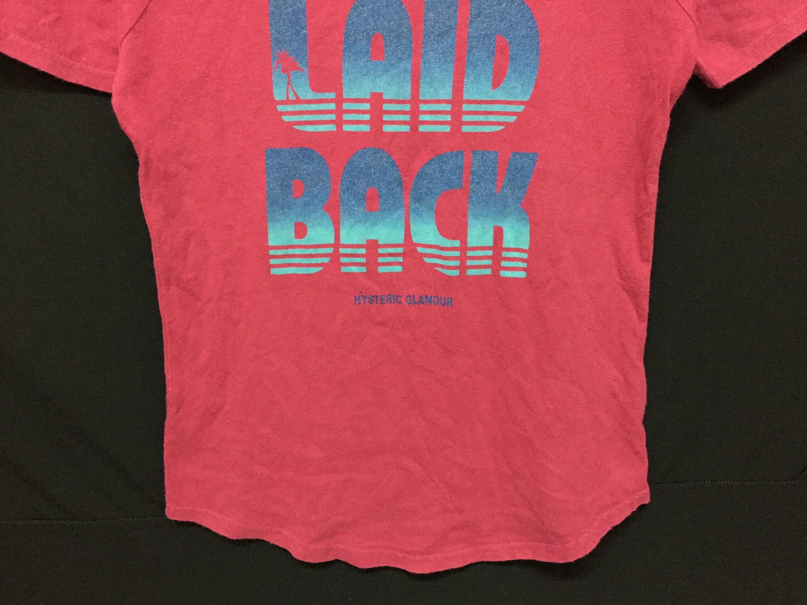 Hysteric Glamour Vtg HYSTERIC GLAMOUR Laid Back tee Size S / US 4 / IT 40 - 4 Thumbnail