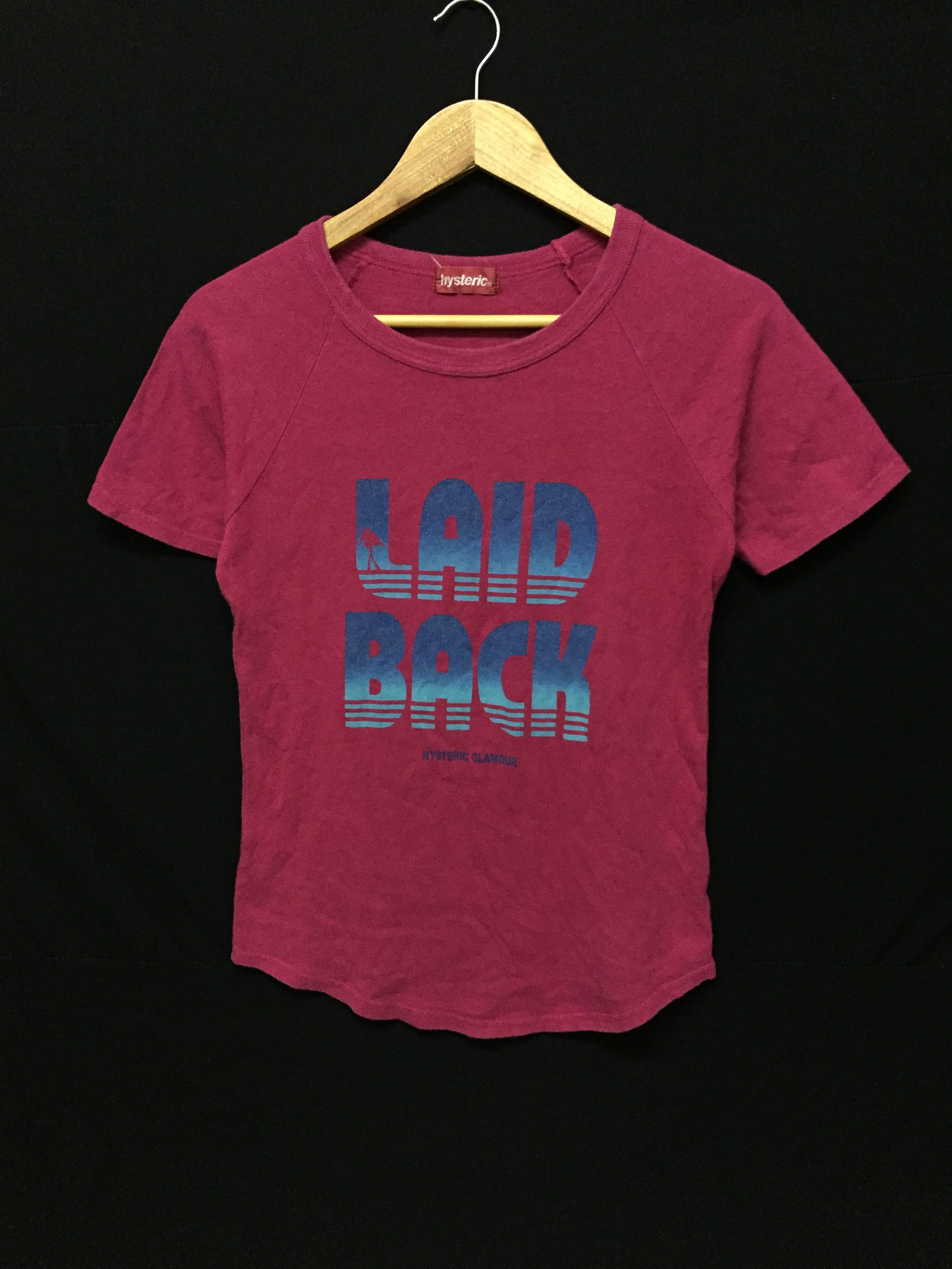 Hysteric Glamour Vtg HYSTERIC GLAMOUR Laid Back tee Size S / US 4 / IT 40 - 2 Thumbnail